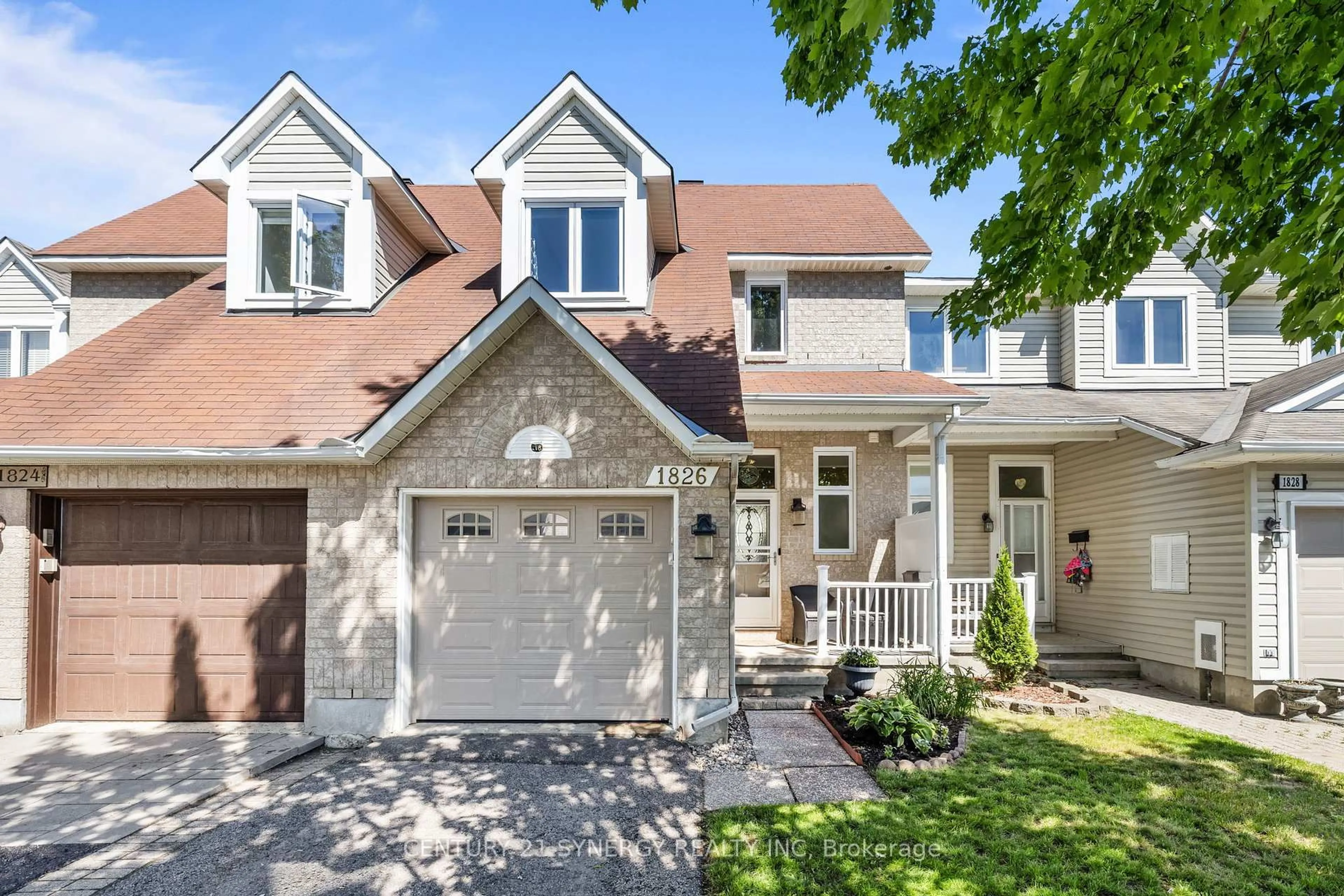 Home with brick exterior material, street for 1826 Hennessy Cres, Ottawa Ontario K4A 3X8
