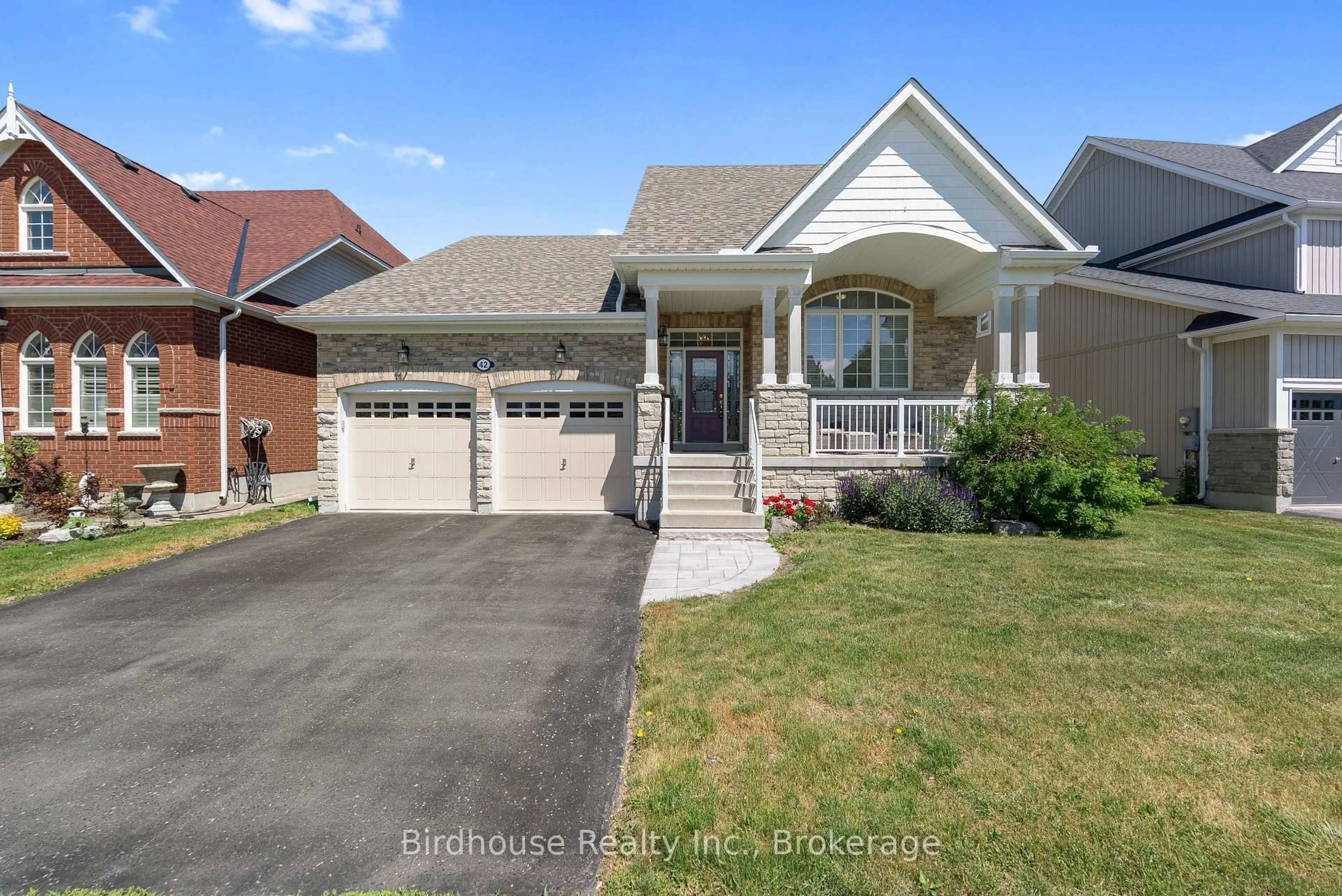 Home with brick exterior material, street for 42 Logan Lane, Kawartha Lakes Ontario K9V 0L6