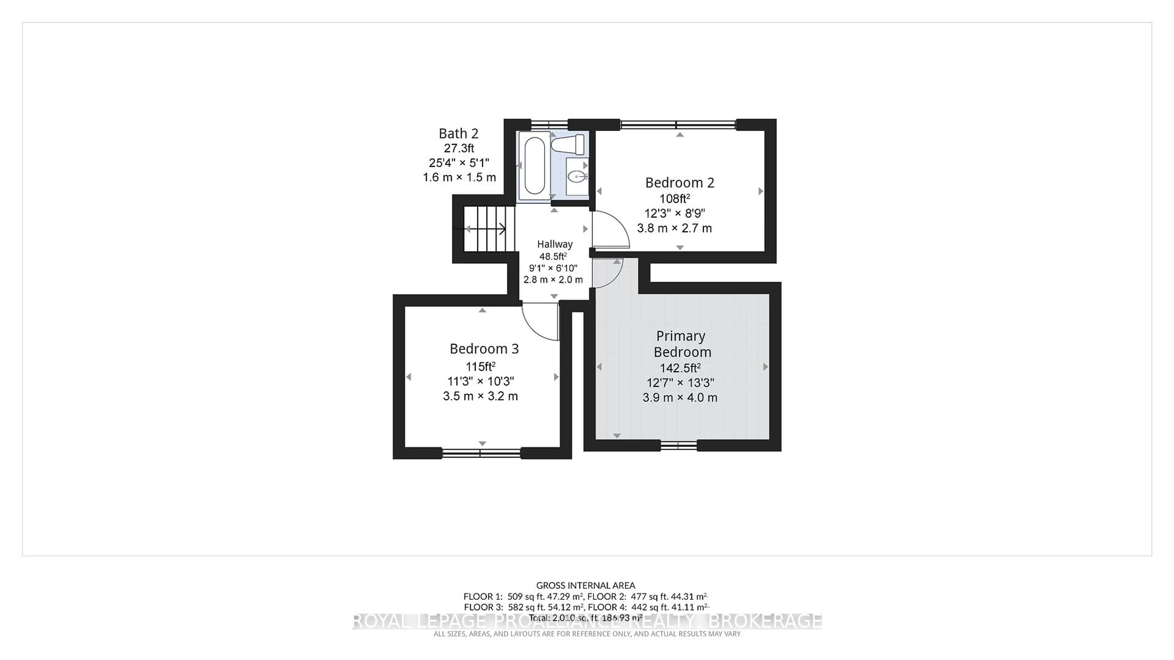 Floor plan for 1268 Glenmore Ave, Kingston Ontario K7M 5E8