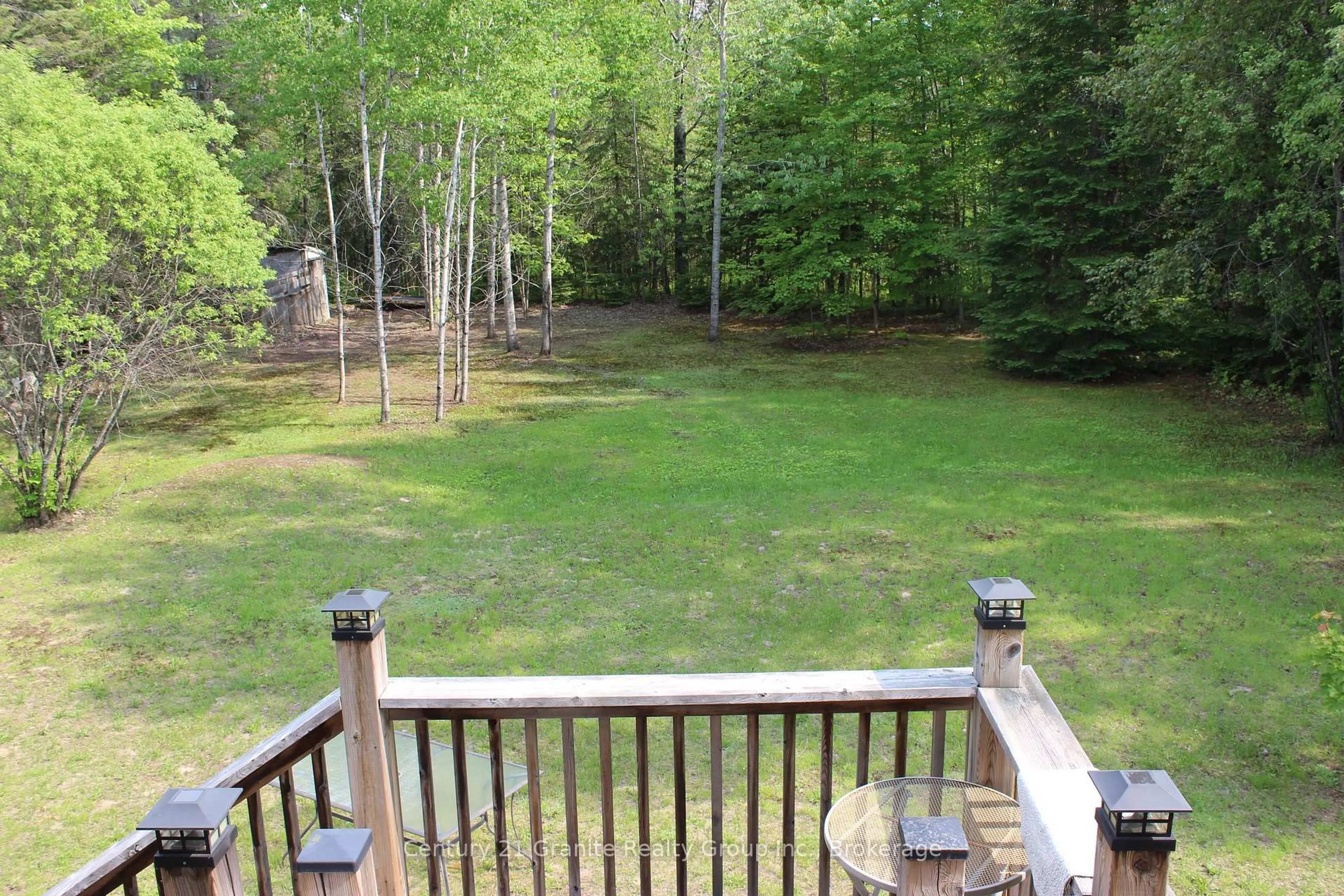 Patio, forest/trees view for 15661 Highway 35 Highway, Algonquin Highlands Ontario K0M 1J2