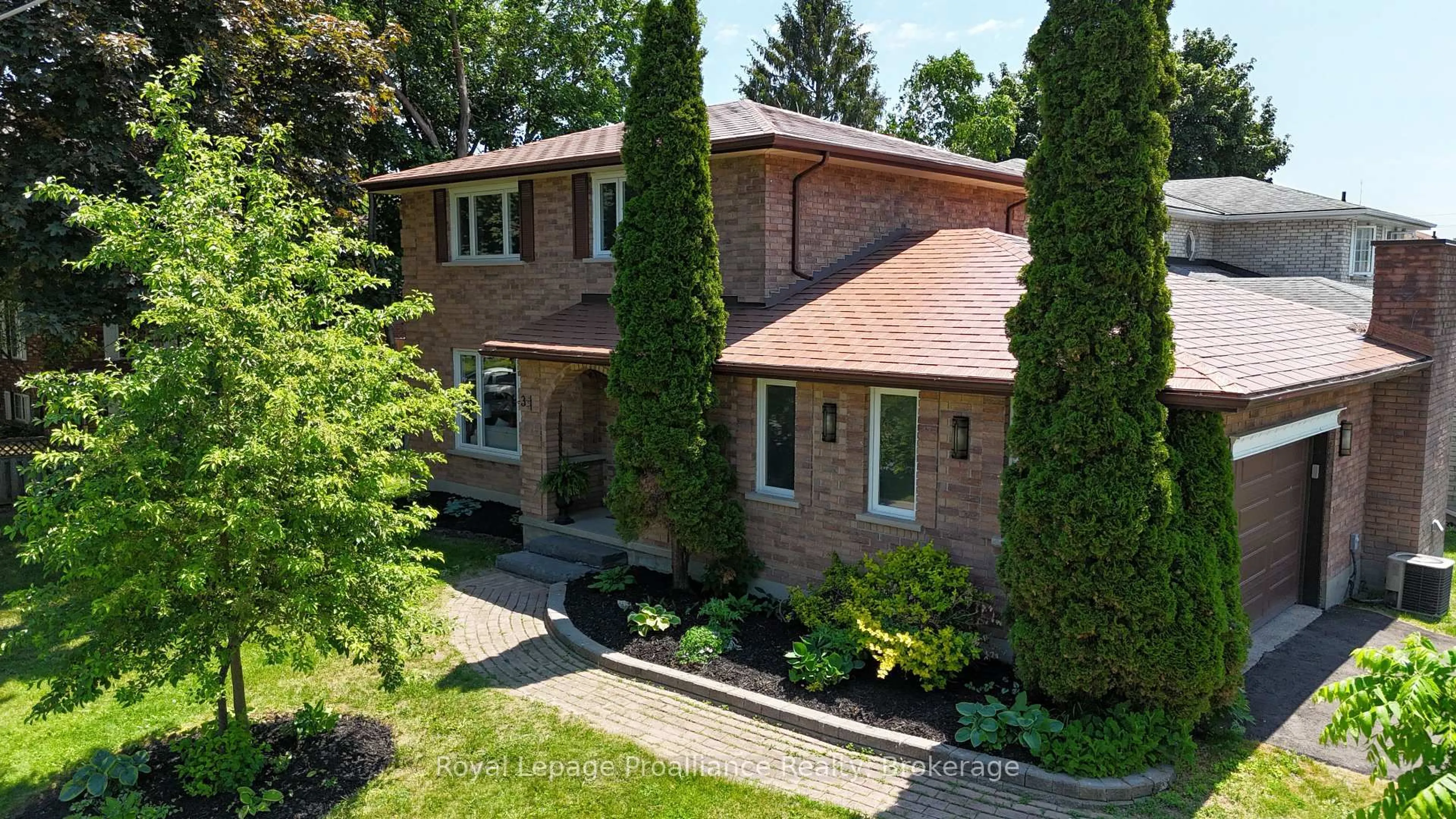 Home with brick exterior material, street for 3 Cooke Crt, Belleville Ontario K8N 5N4