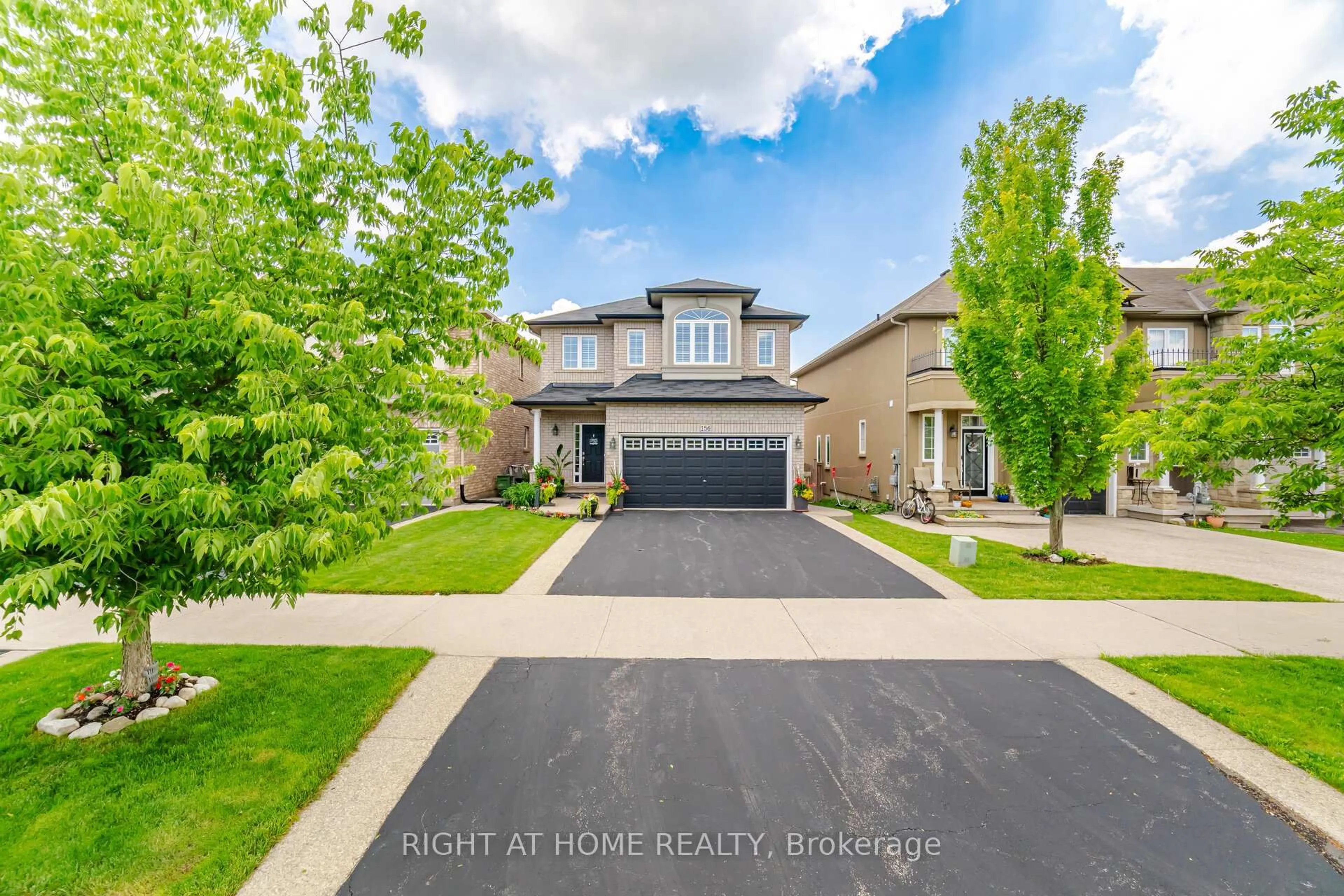 Home with brick exterior material, street for 156 Gunby Blvd, Hamilton Ontario L8B 0V6