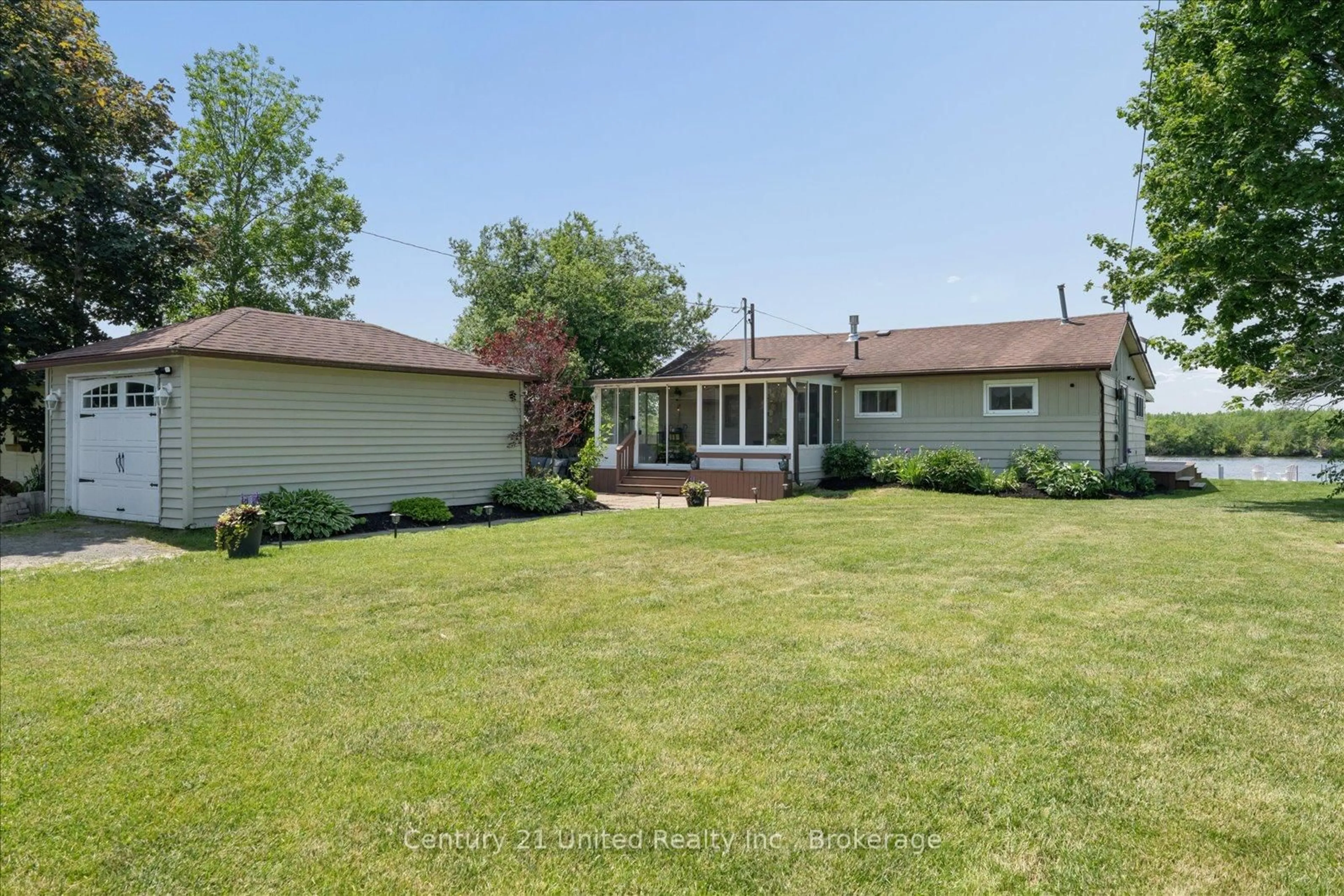 A pic from outside/outdoor area/front of a property/back of a property/a pic from drone, street for 228 Greenwood Rd, Otonabee-South Monaghan Ontario K9J 6Y3