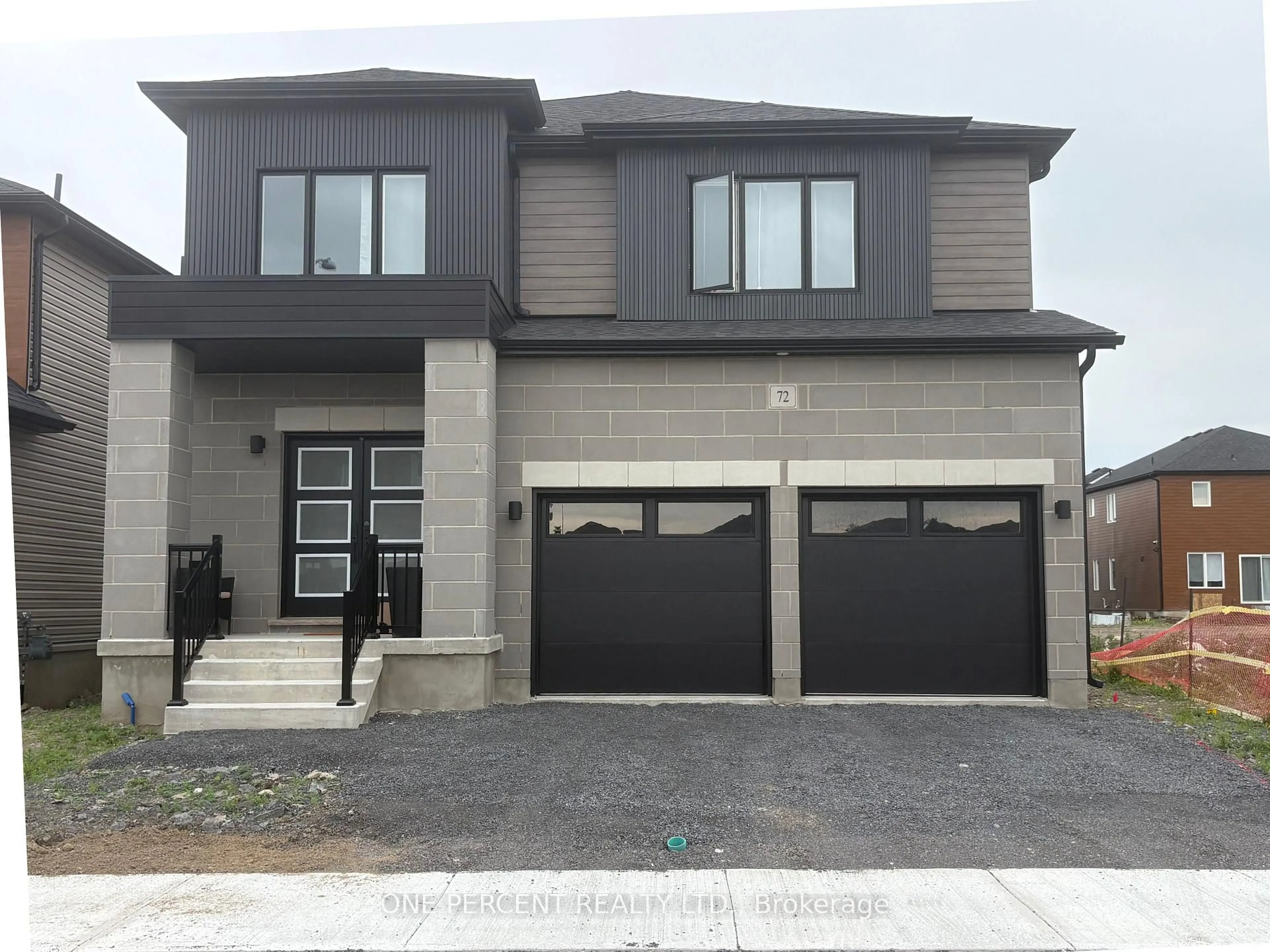 Home with brick exterior material, street for 72 Dusenbury Dr, Bissett Creek Ontario K0H 2H0