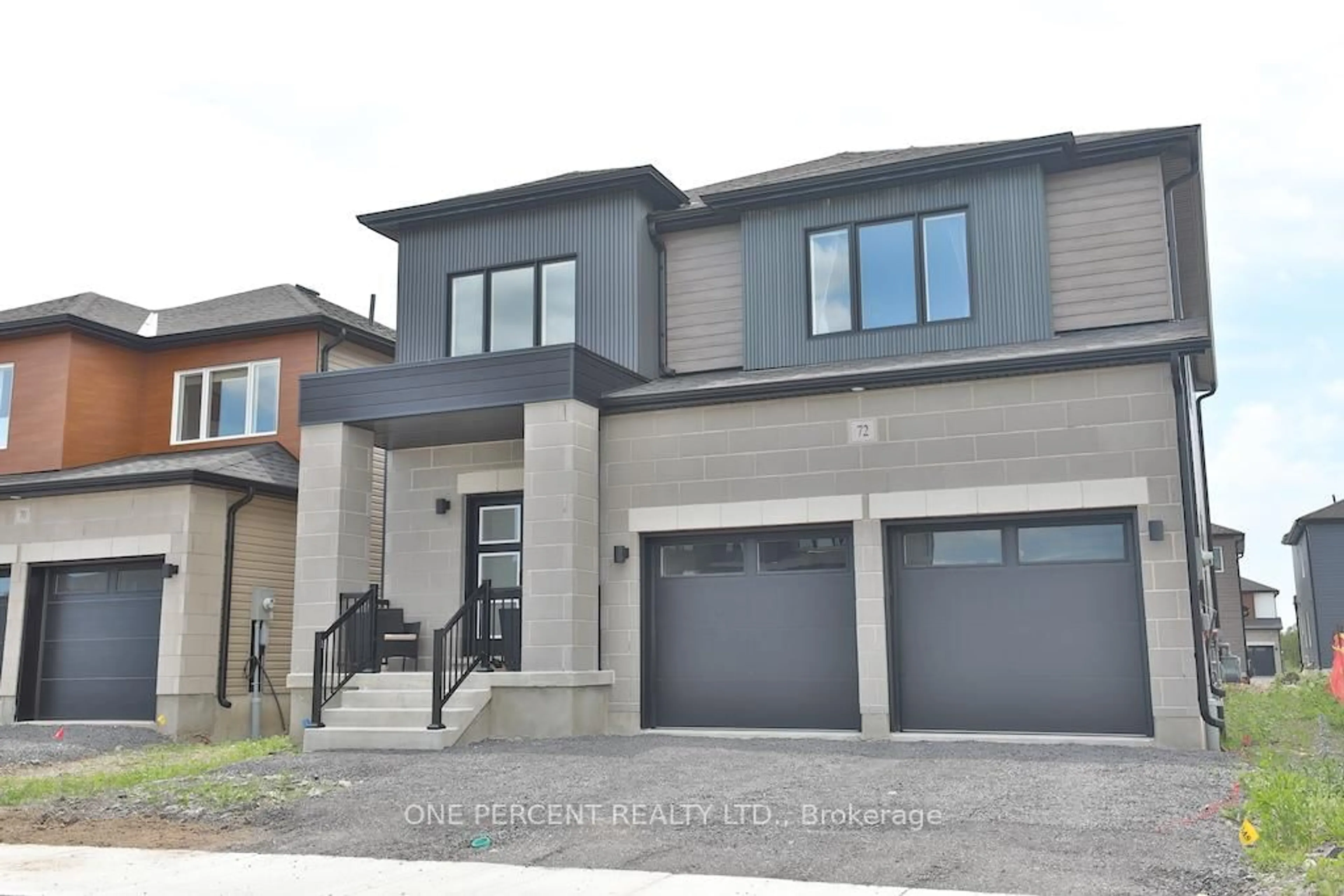 Home with brick exterior material, street for 72 Dusenbury Dr, Bissett Creek Ontario K0H 2H0