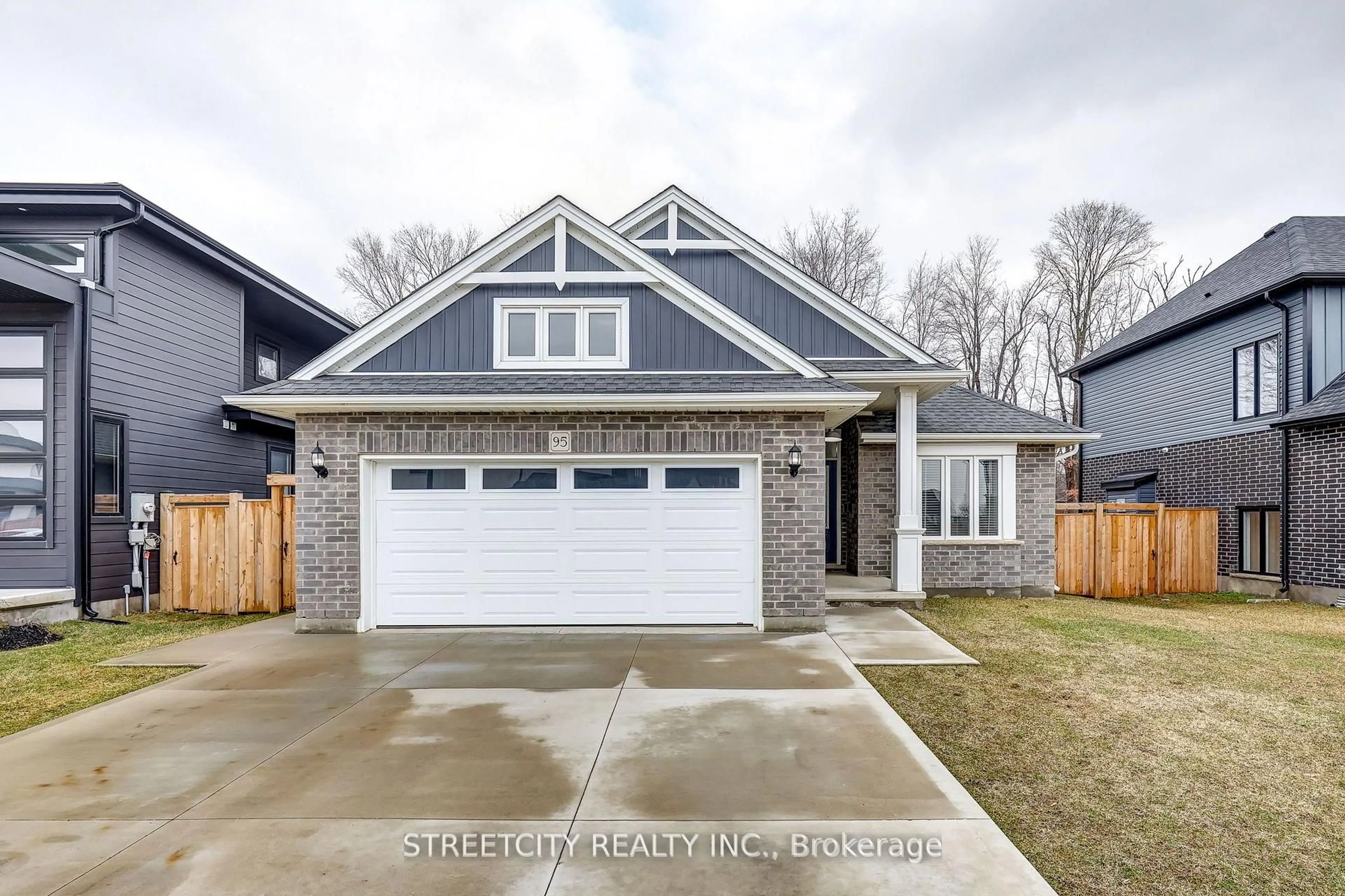 Home with brick exterior material, street for 95 Optimist Dr, Southwold Ontario N5P 3T2