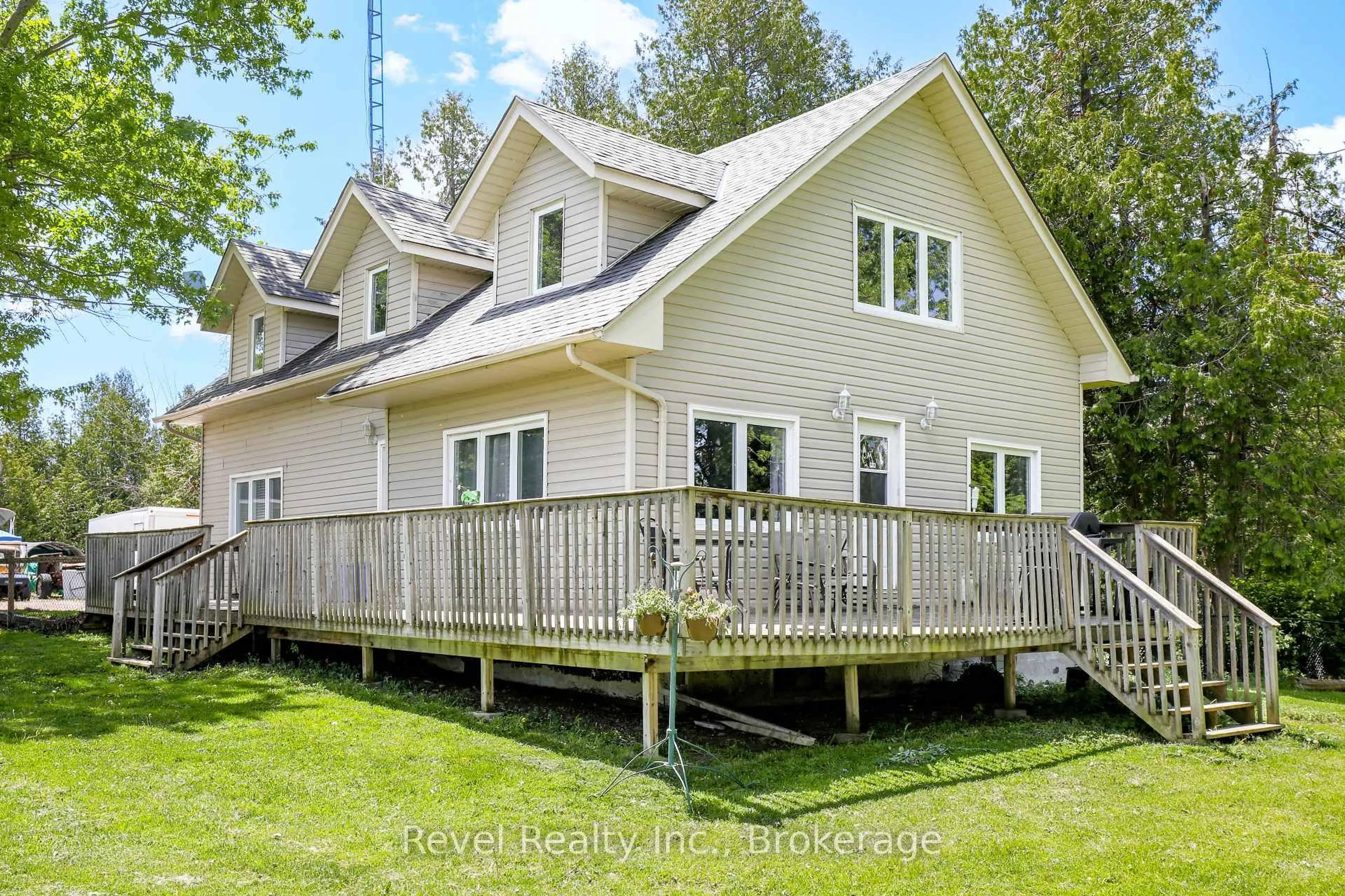 A pic from outside/outdoor area/front of a property/back of a property/a pic from drone, unknown for 1393 Killarney Bay Rd, Kawartha Lakes Ontario K0M 1G0
