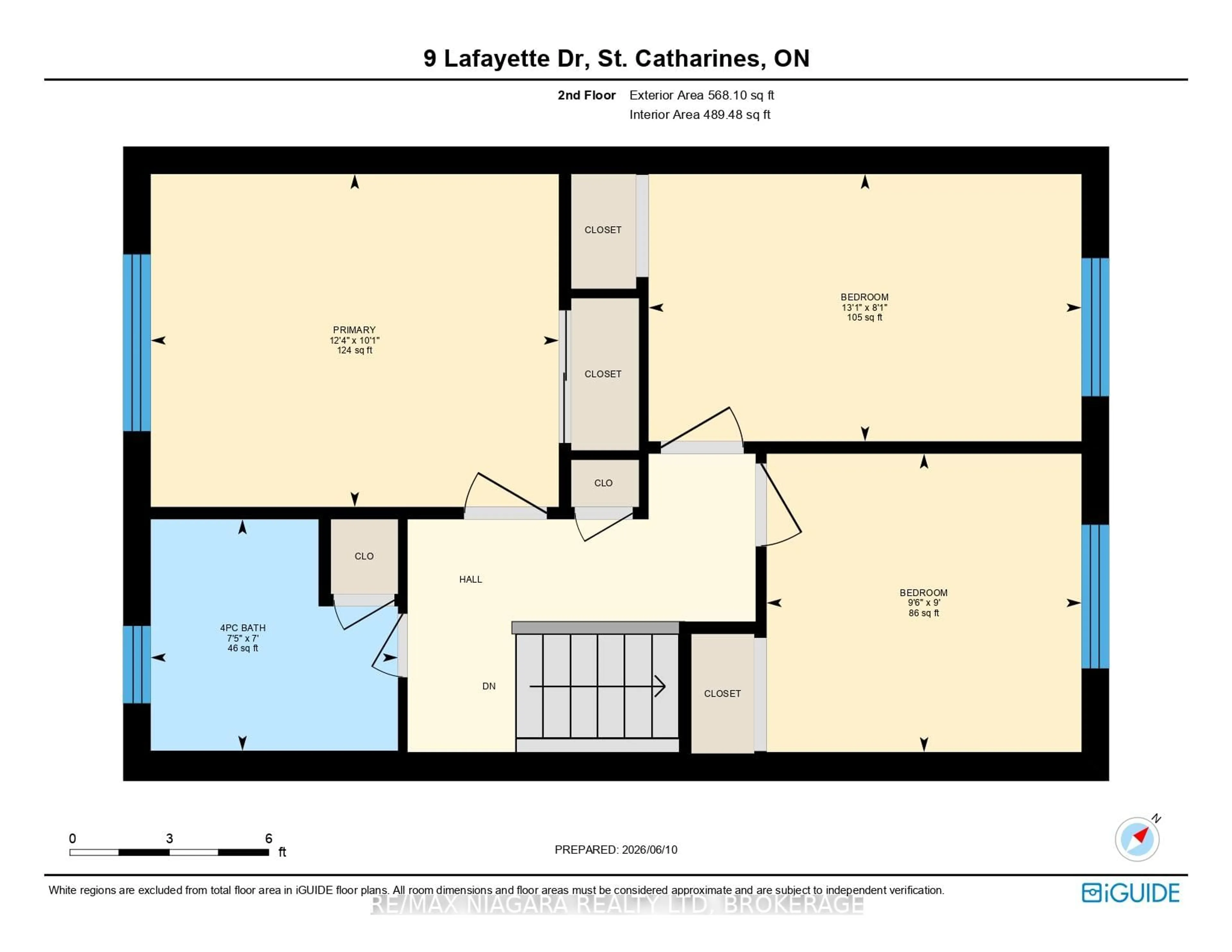 Floor plan for 9 Lafayette Dr, St. Catharines Ontario L2N 6C1