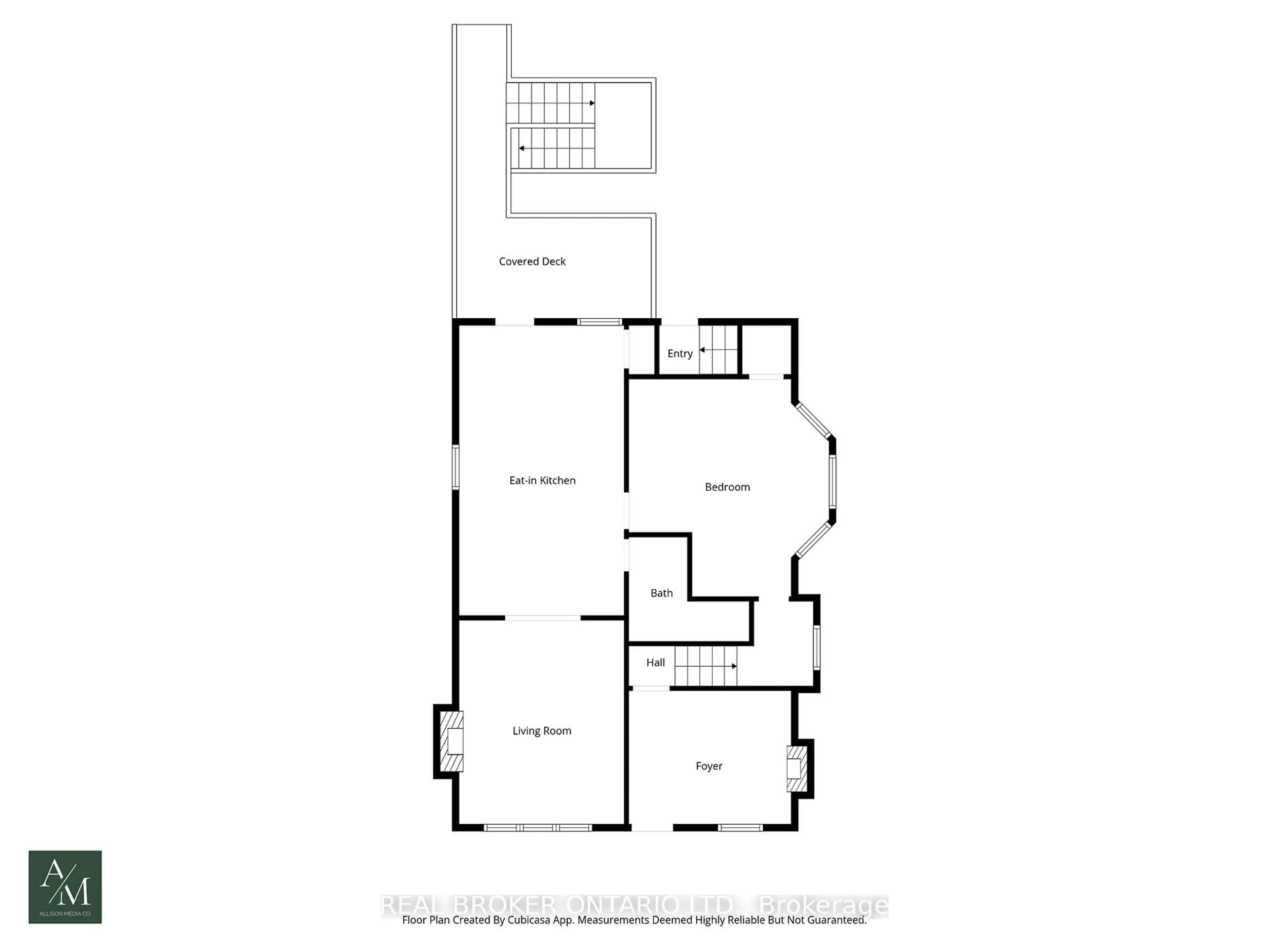 Floor plan for 137 Sherman Ave, Hamilton Ontario L8M 2R1