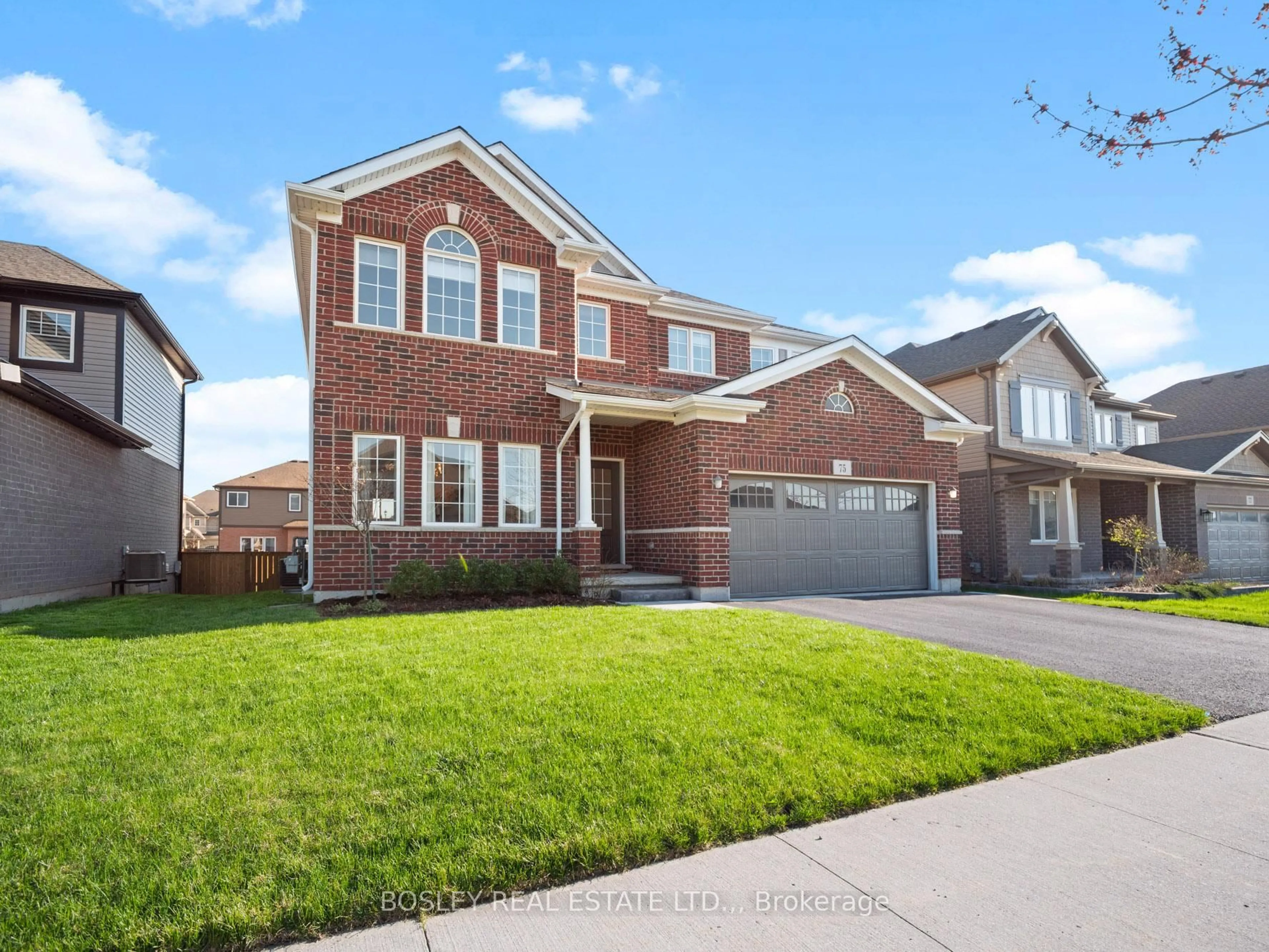 Home with brick exterior material, street for 75 Bergenstein Cres, Pelham Ontario L3E 0A1