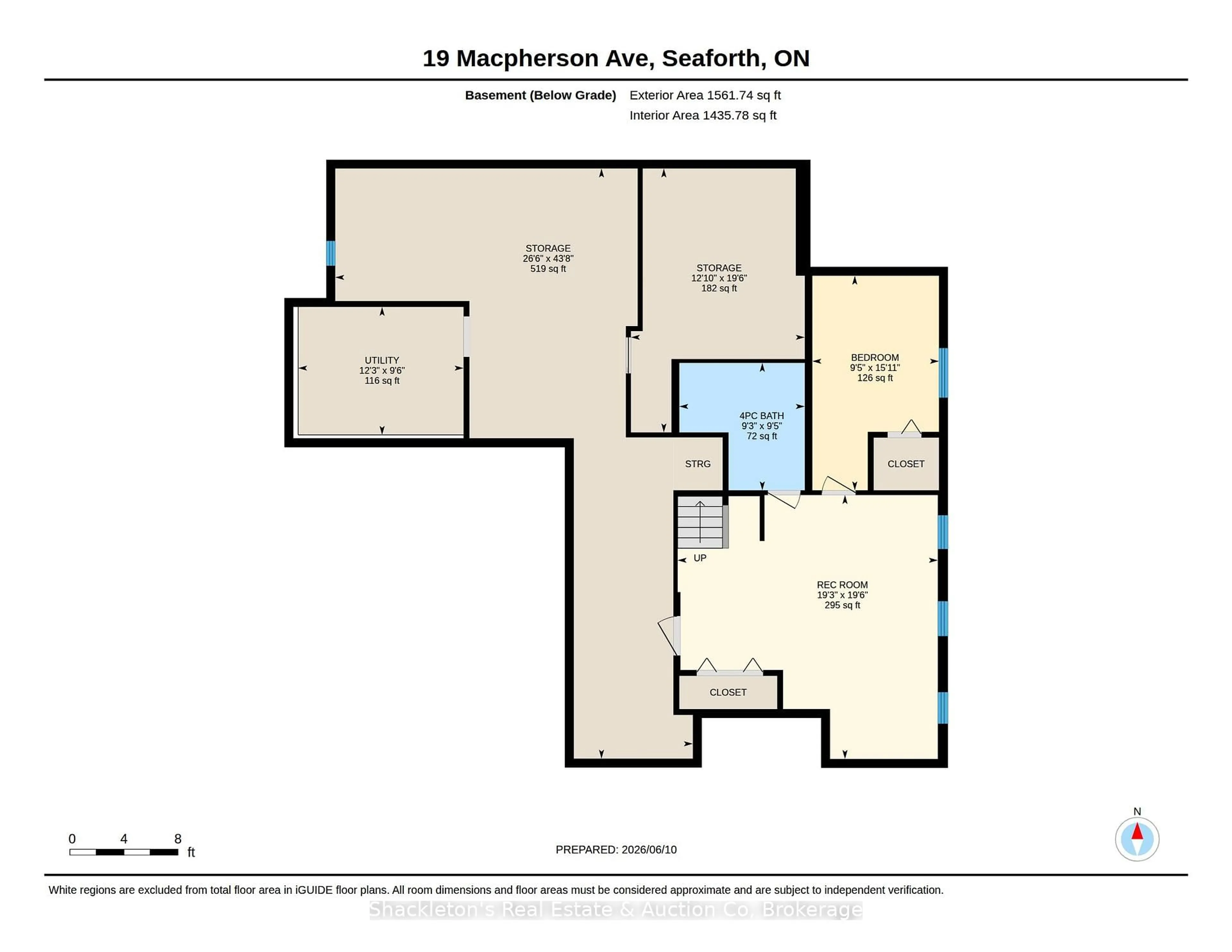 Floor plan for 19 MacPherson Ave #19, Huron East Ontario N0K 1W0