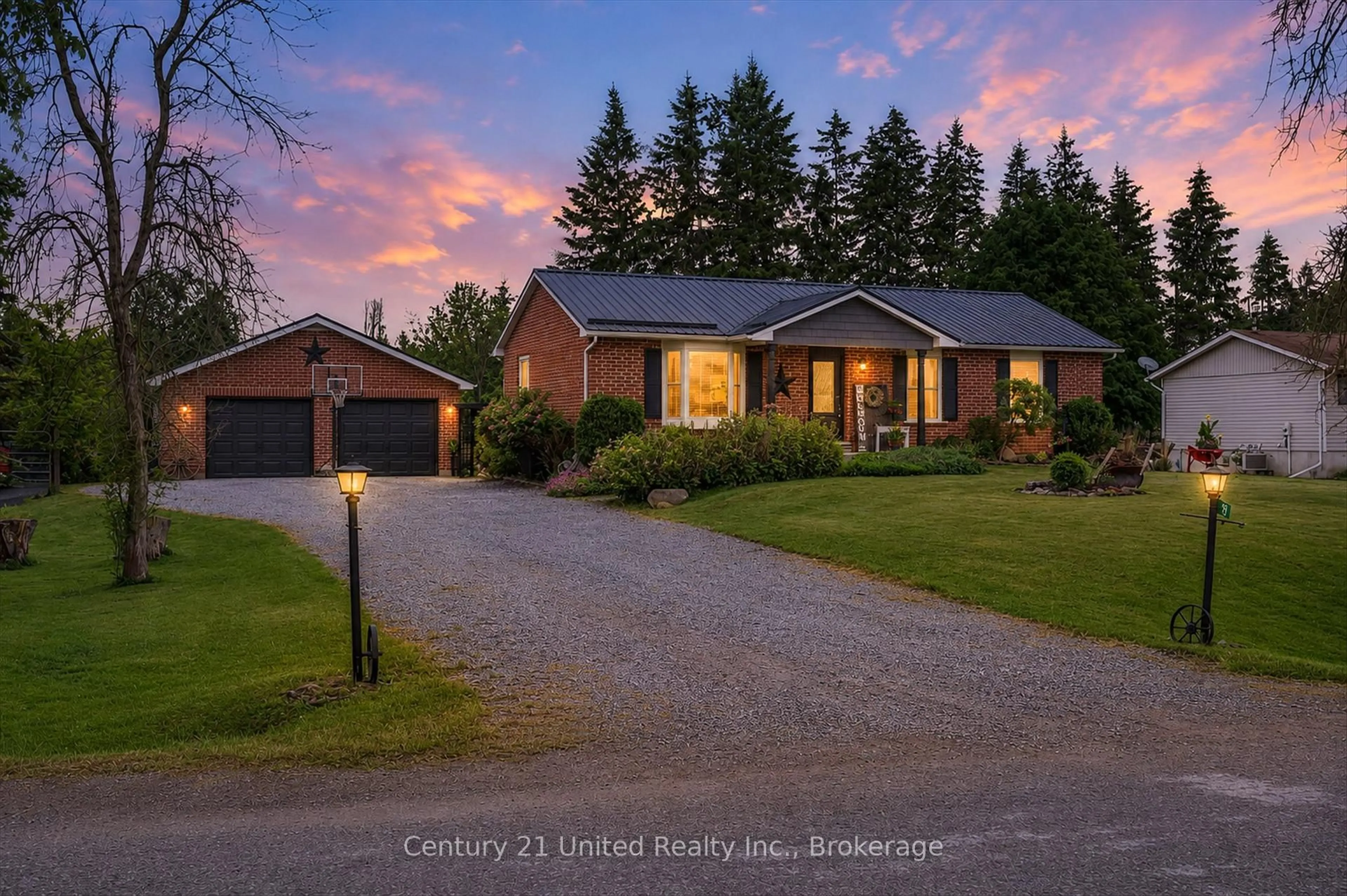 A pic from outside/outdoor area/front of a property/back of a property/a pic from drone, street for 12 Emily Crt, Kawartha Lakes Ontario K0L 2W0