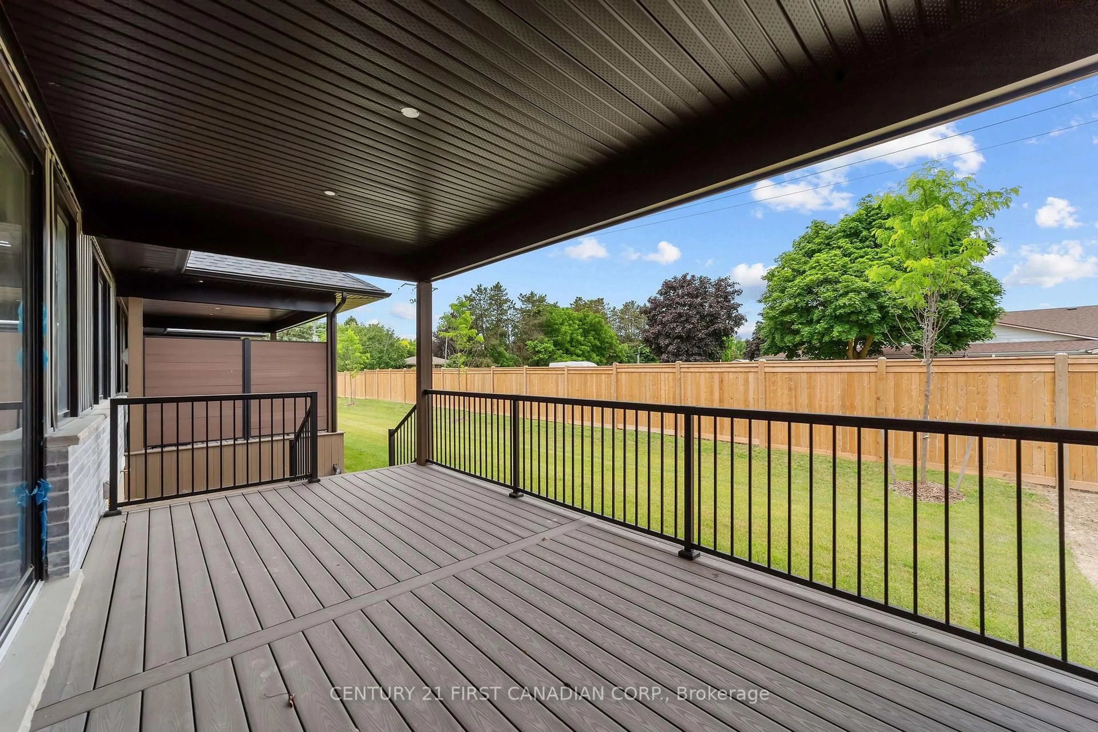 Patio, unknown for 32 Postma Cres #11, North Middlesex Ontario N0M 1A0