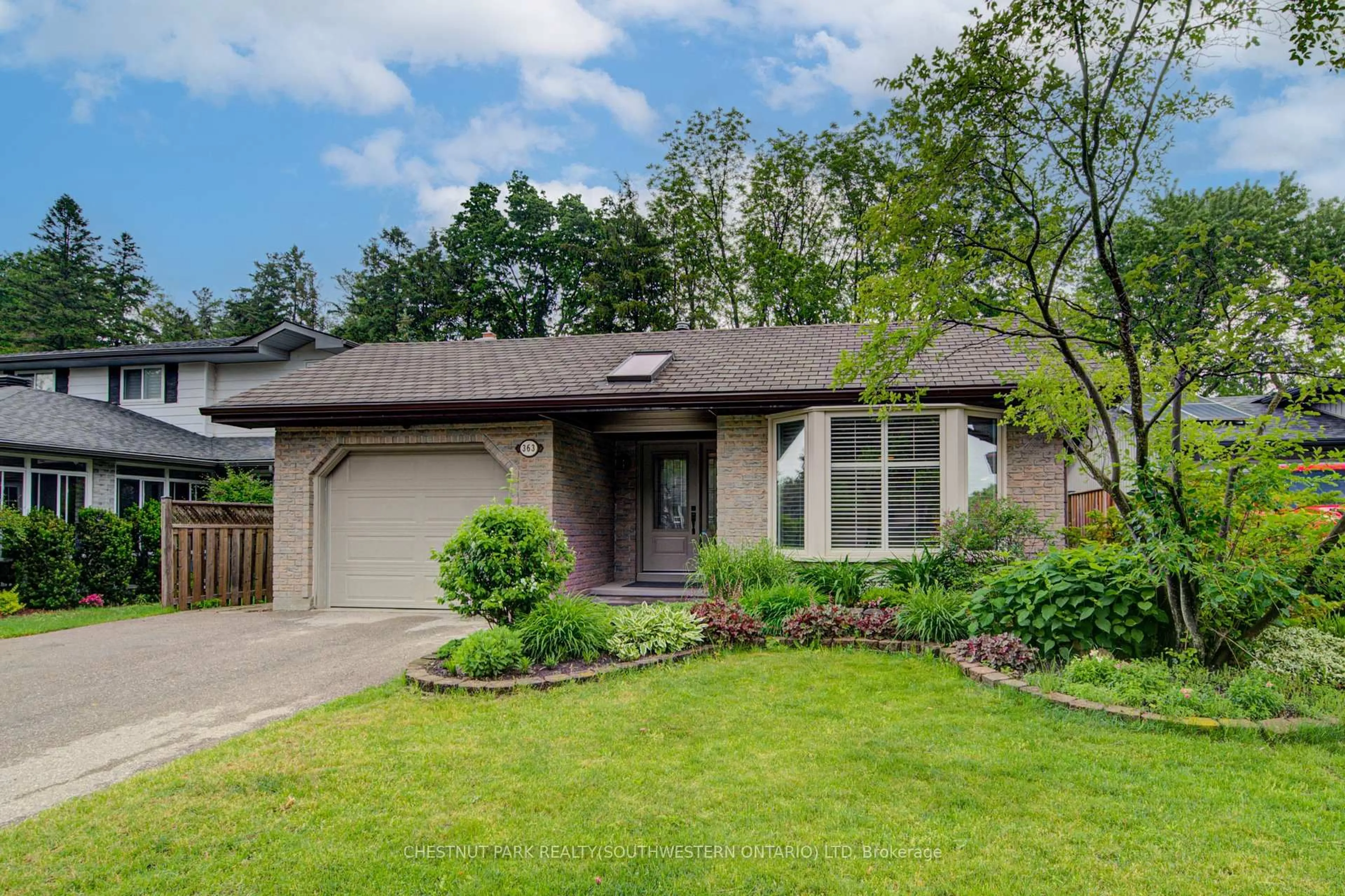 Home with brick exterior material, street for 363 Morrison Rd, Kitchener Ontario N2A 2Z5