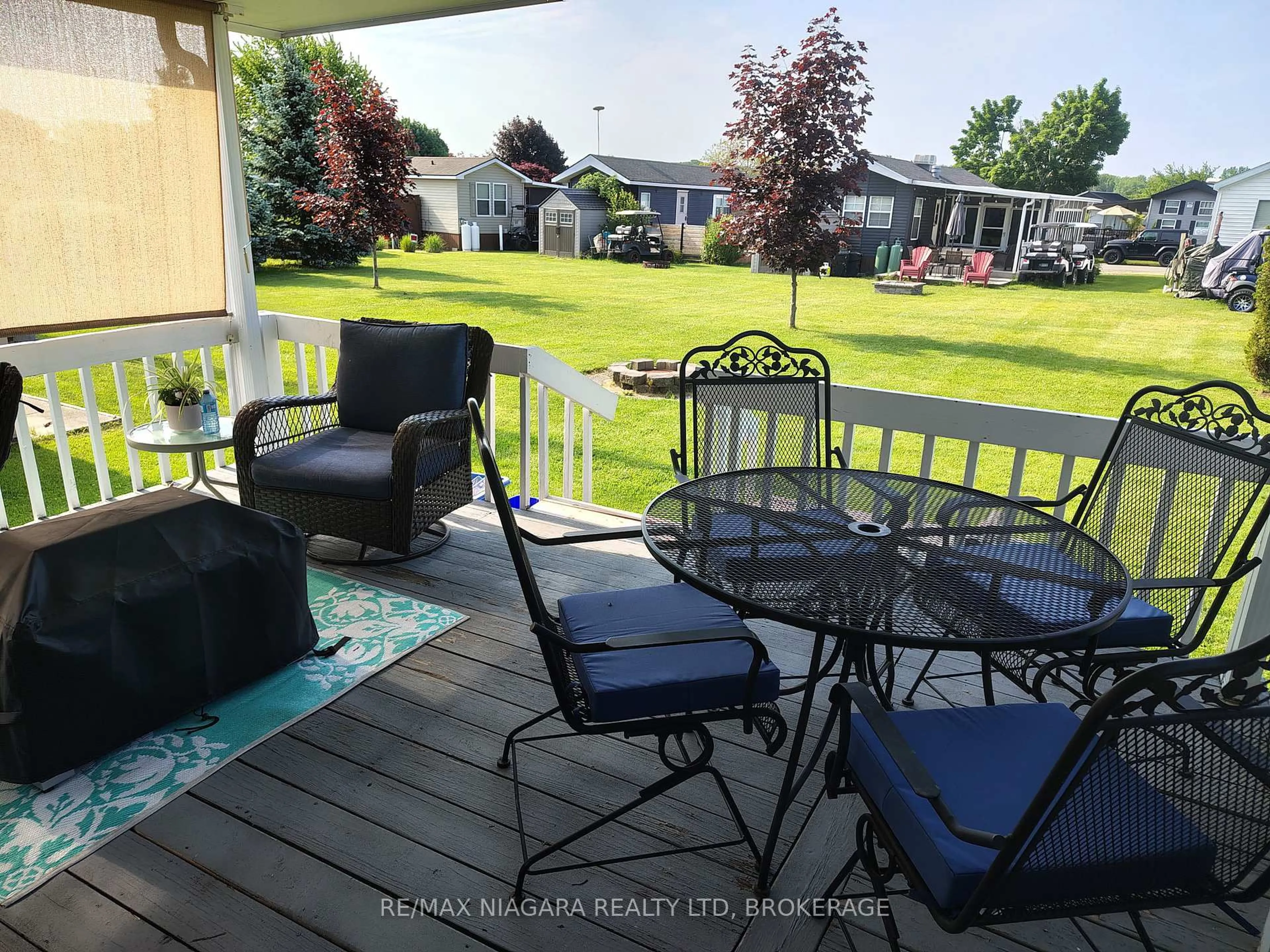 Patio, water/lake/river/ocean view for 54 Quarry View Village, Port Colborne Ontario L0S 1R0