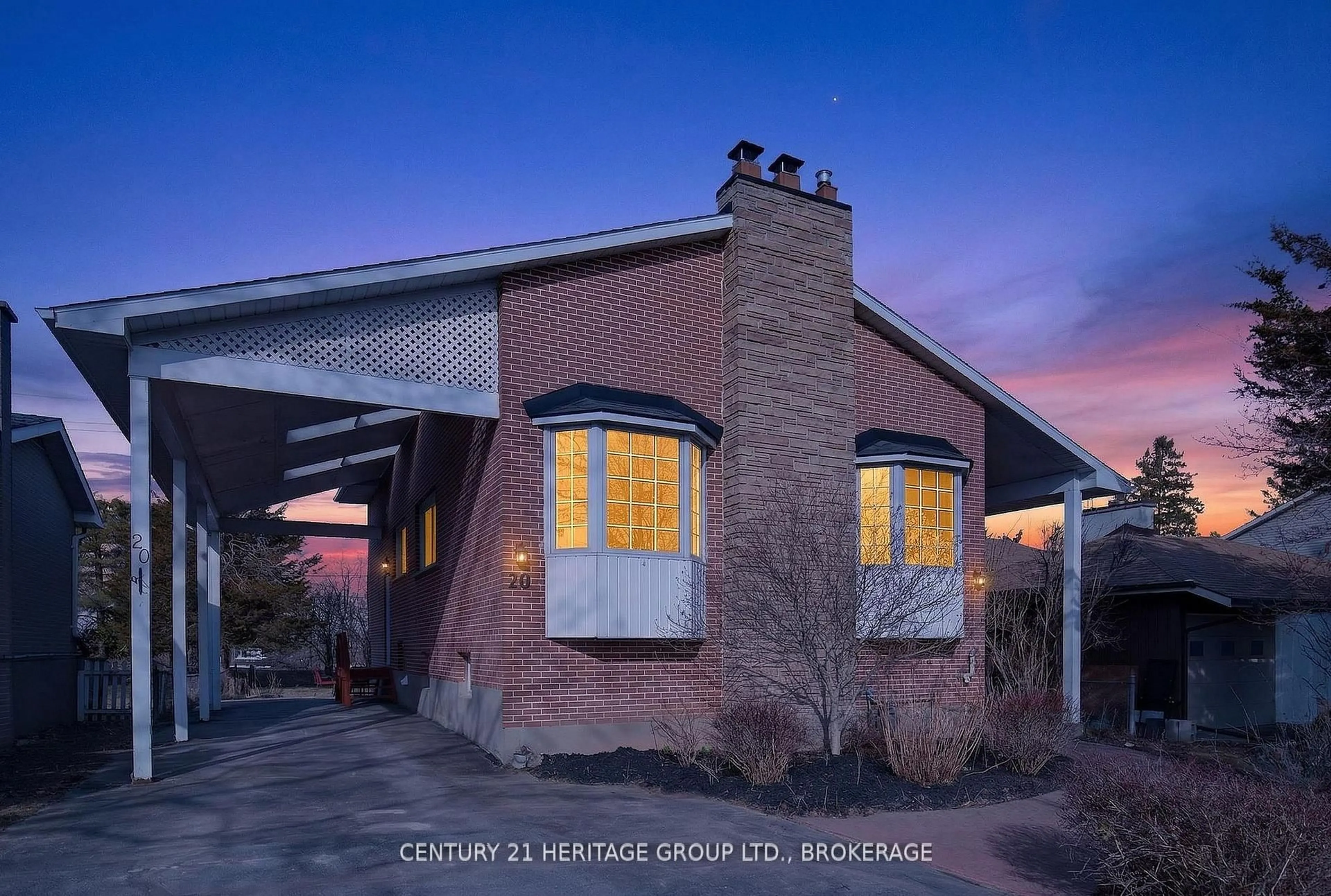 Home with brick exterior material, street for 20 Oakridge Ave, Kingston Ontario K7L 4S9