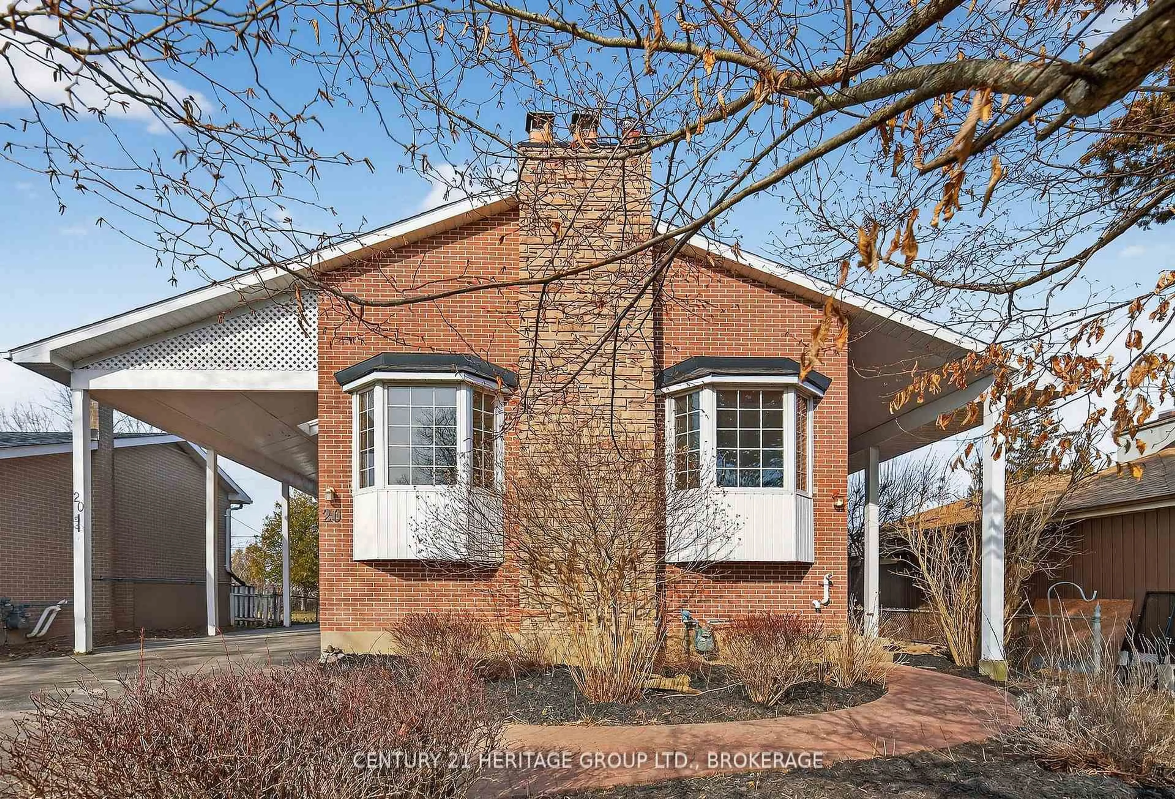 Home with brick exterior material, street for 20 Oakridge Ave, Kingston Ontario K7L 4S9