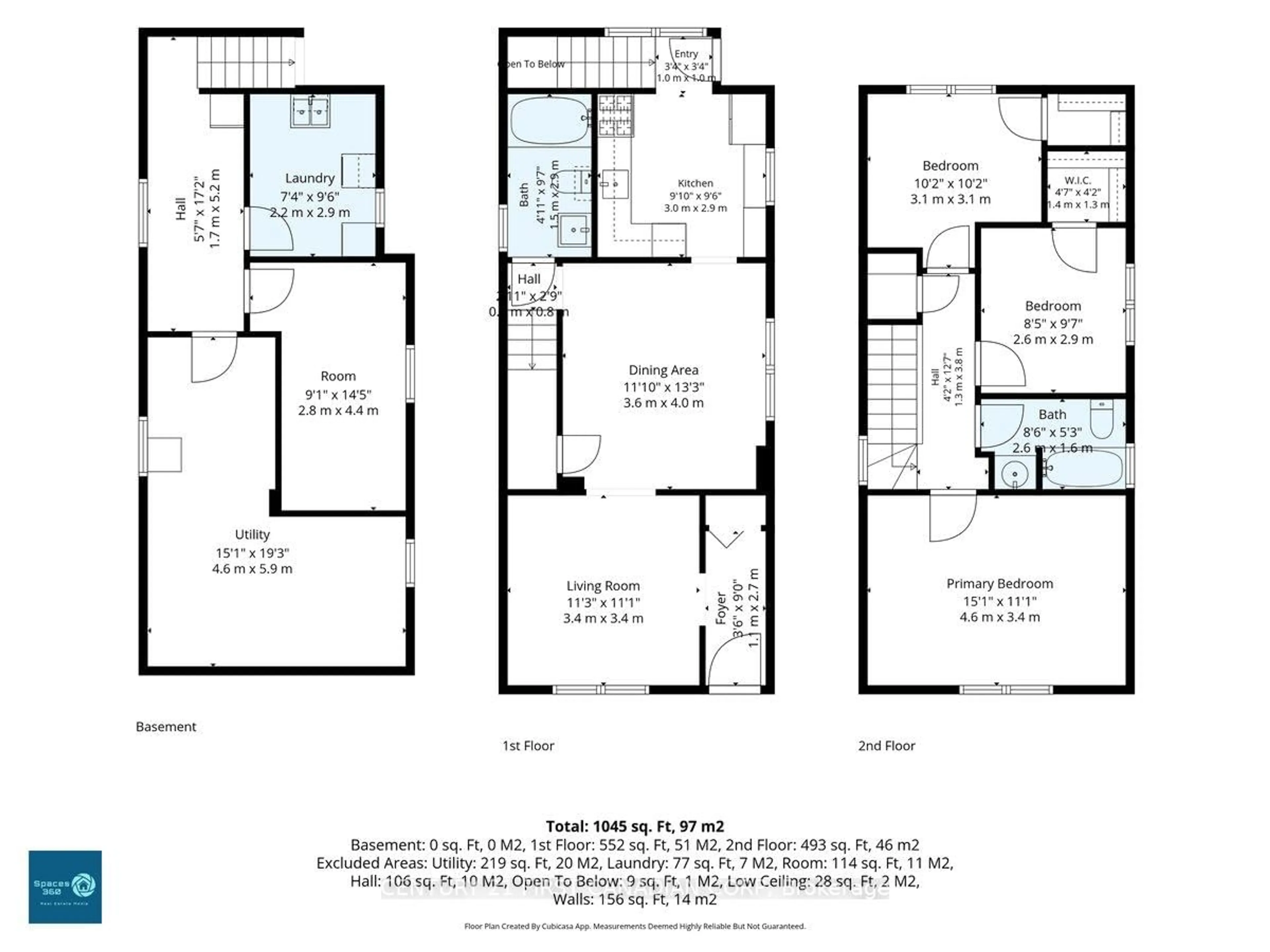 Floor plan for 968 COLBORNE St, London East Ontario N6A 4A6