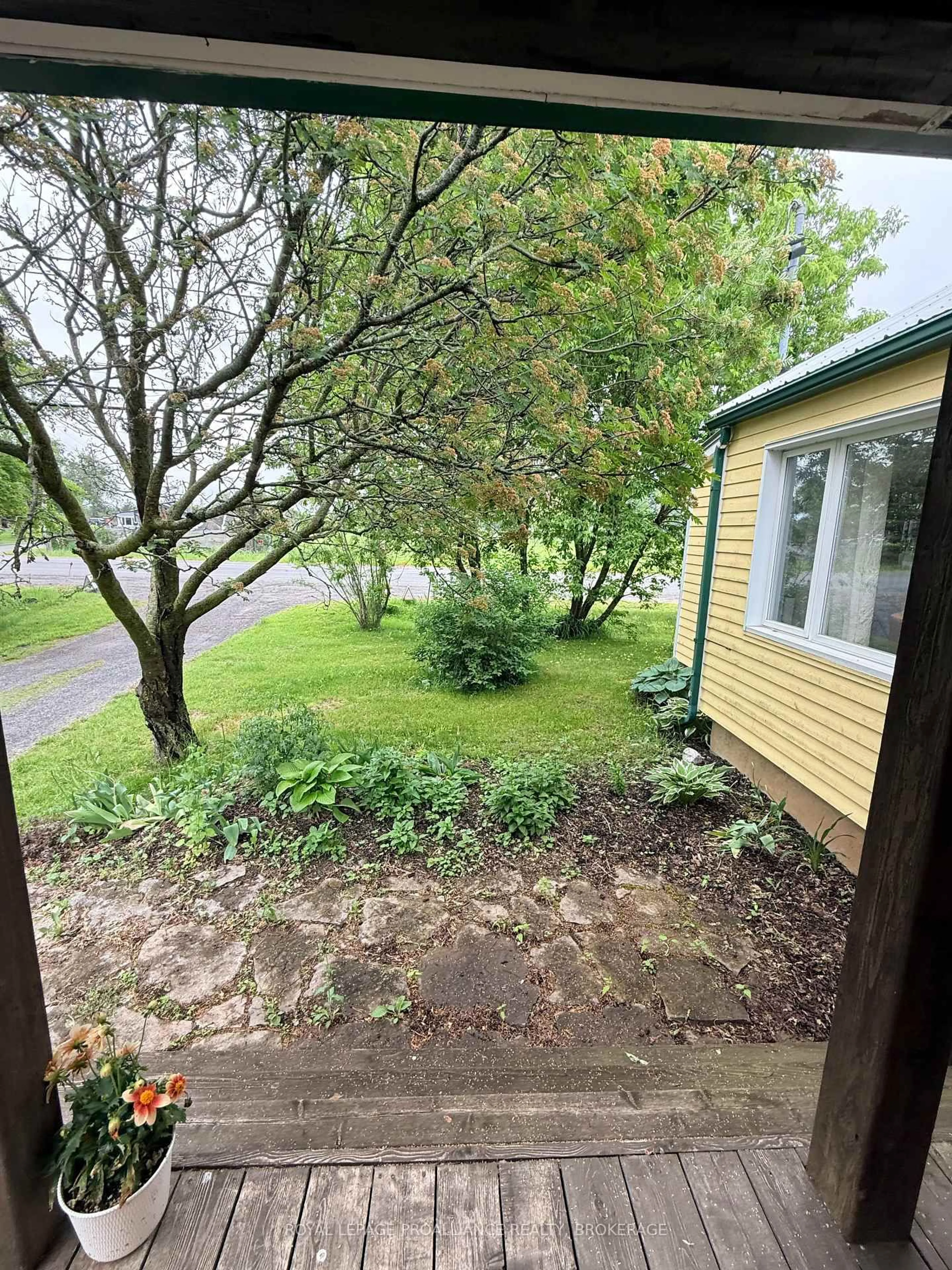 A pic from outside/outdoor area/front of a property/back of a property/a pic from drone, unknown for 5790 County Road 2, Bissett Creek Ontario K0H 2H0