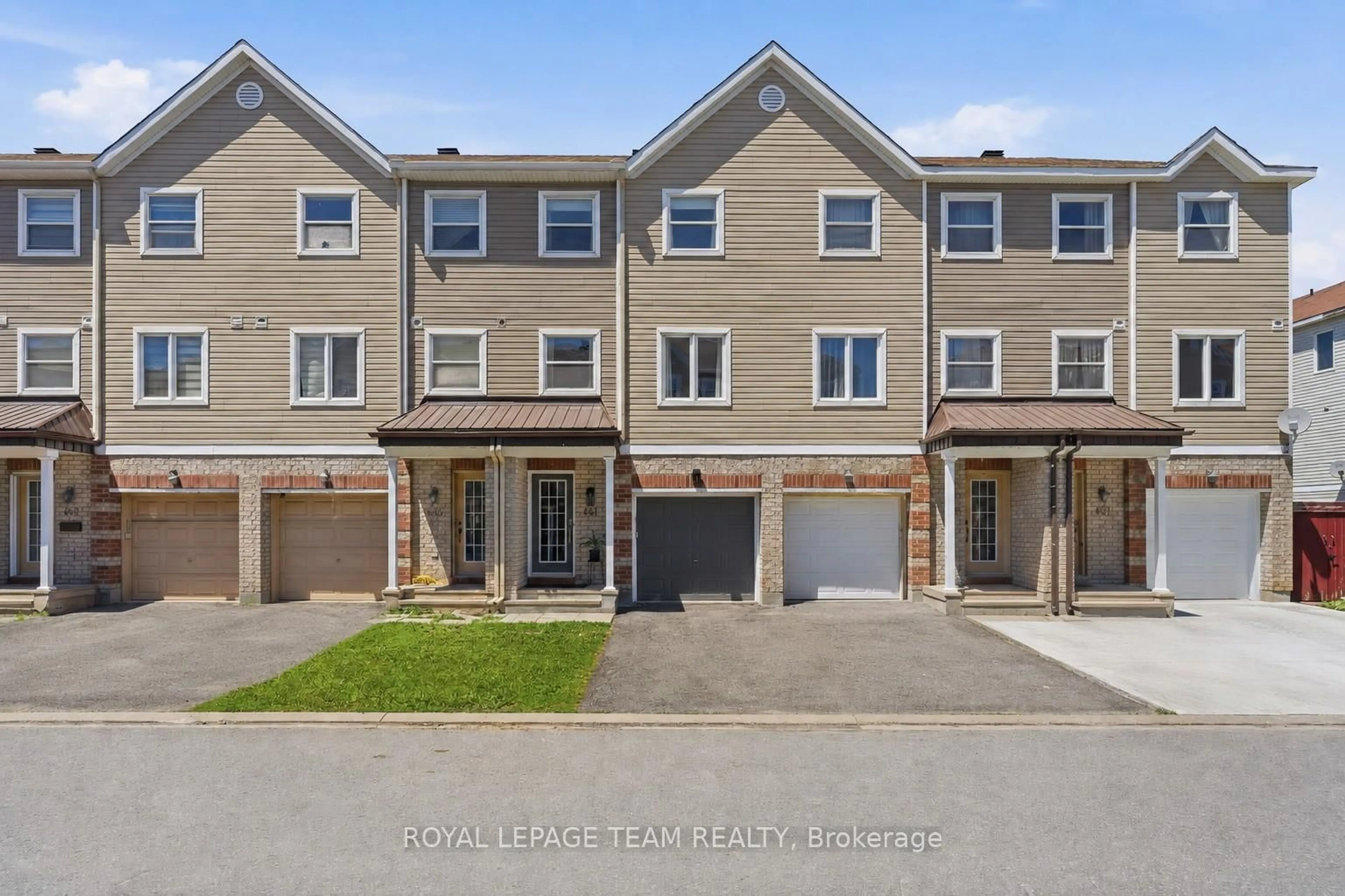 A pic from outside/outdoor area/front of a property/back of a property/a pic from drone, street for 441 Sadar Private, Ottawa Ontario K2J 0C8