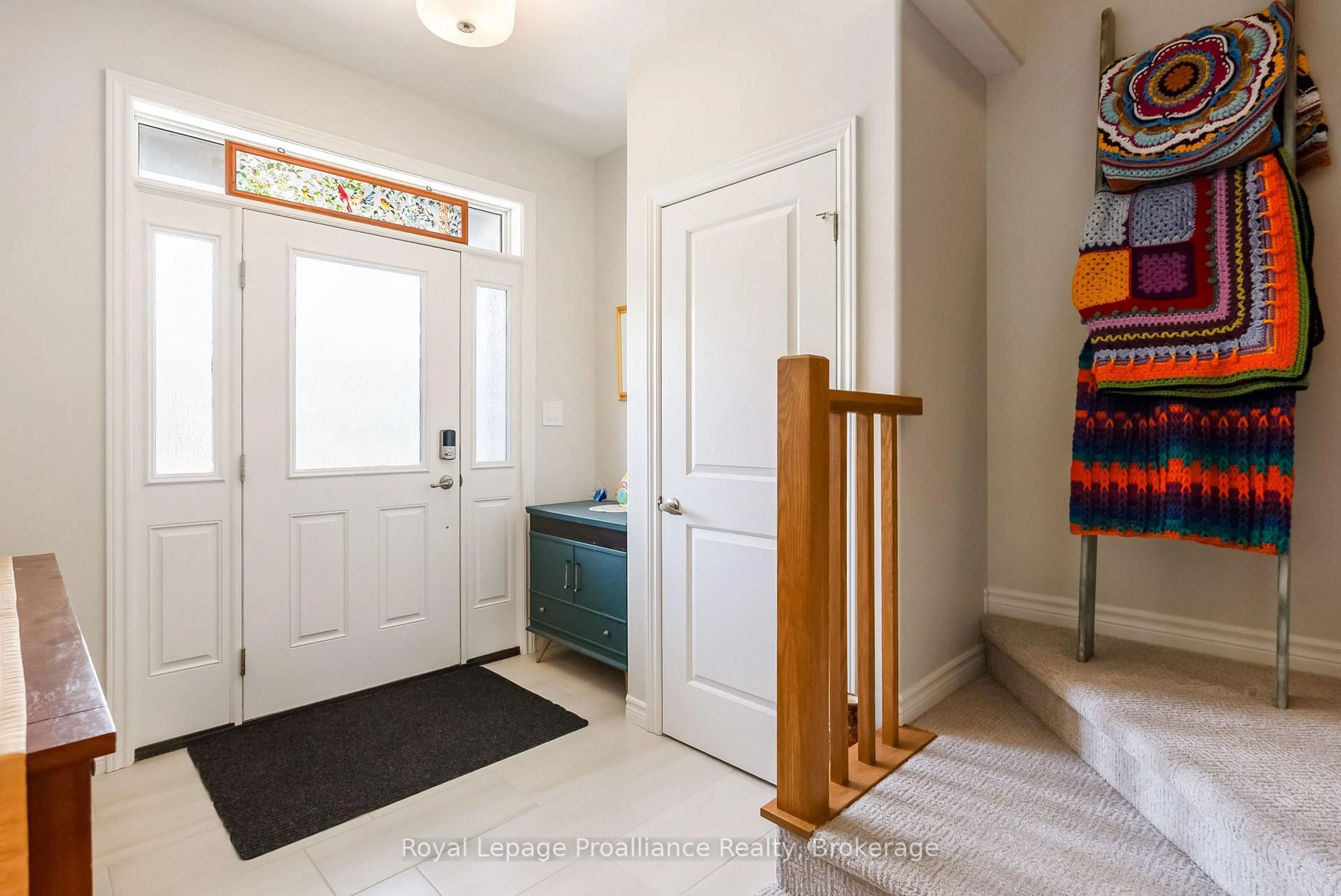 Indoor entryway for 66 Riverstone Way, Belleville Ontario K8N 0S6