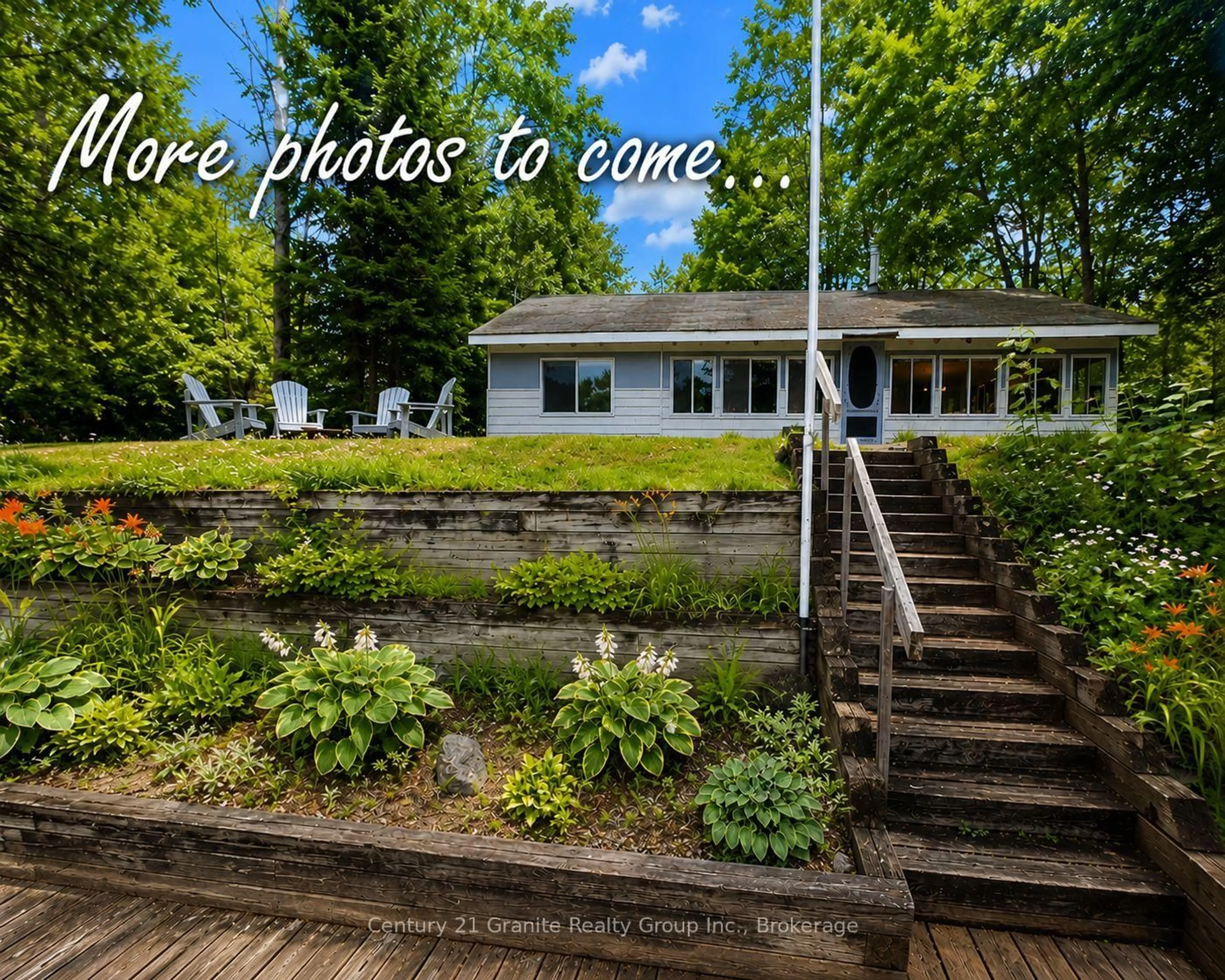 A pic from outside/outdoor area/front of a property/back of a property/a pic from drone, unknown for 1982 South Beaver Lake Lane, Minden Hills Ontario K0M 2K0