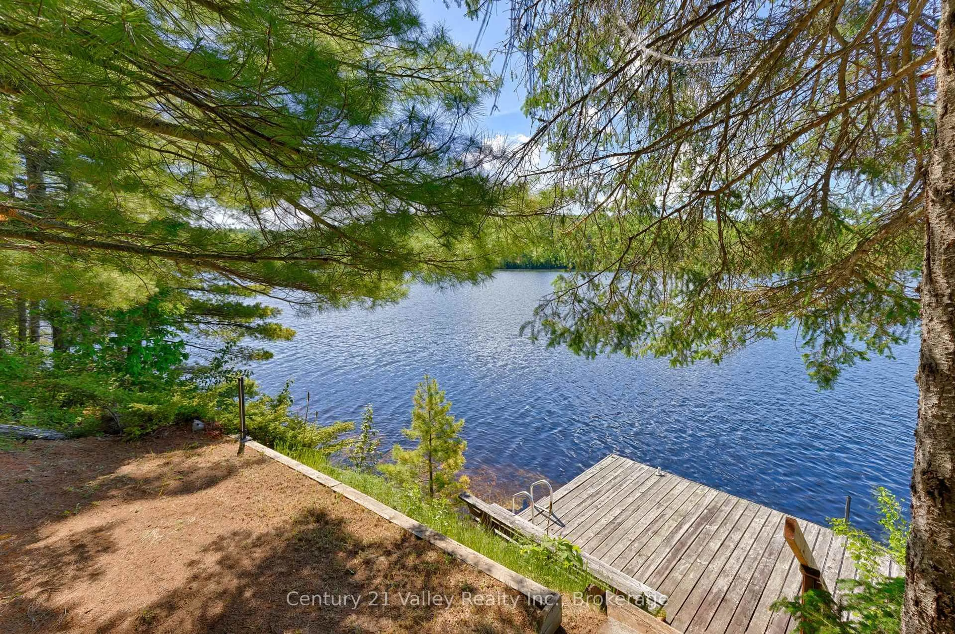 A pic from outside/outdoor area/front of a property/back of a property/a pic from drone, water/lake/river/ocean view for 159 Oak hill Way, Calabogie Ontario K0J 1H0