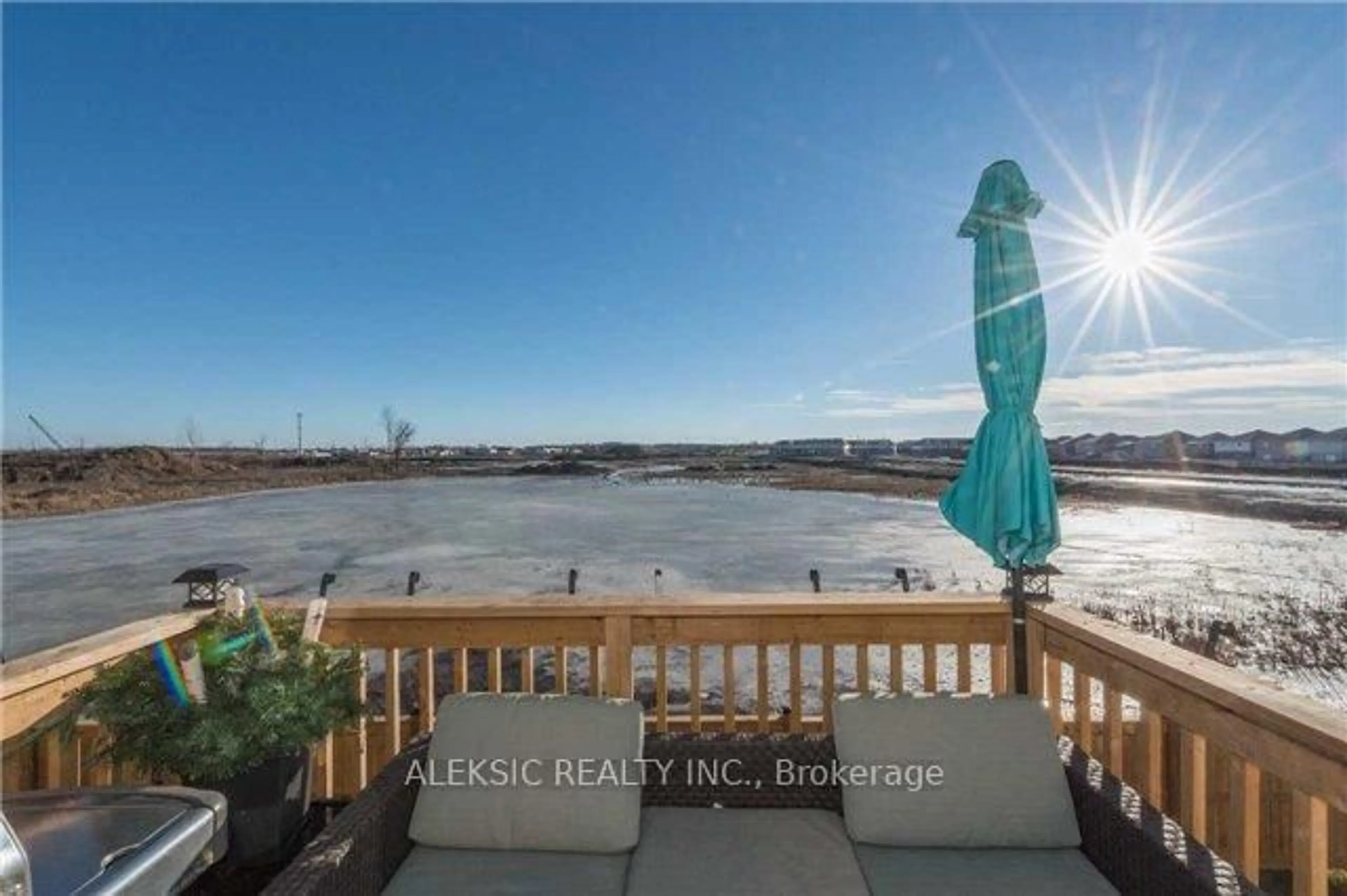 Patio, water/lake/river/ocean view for 39 Mayland Tr, Hamilton Ontario L8J 0G4