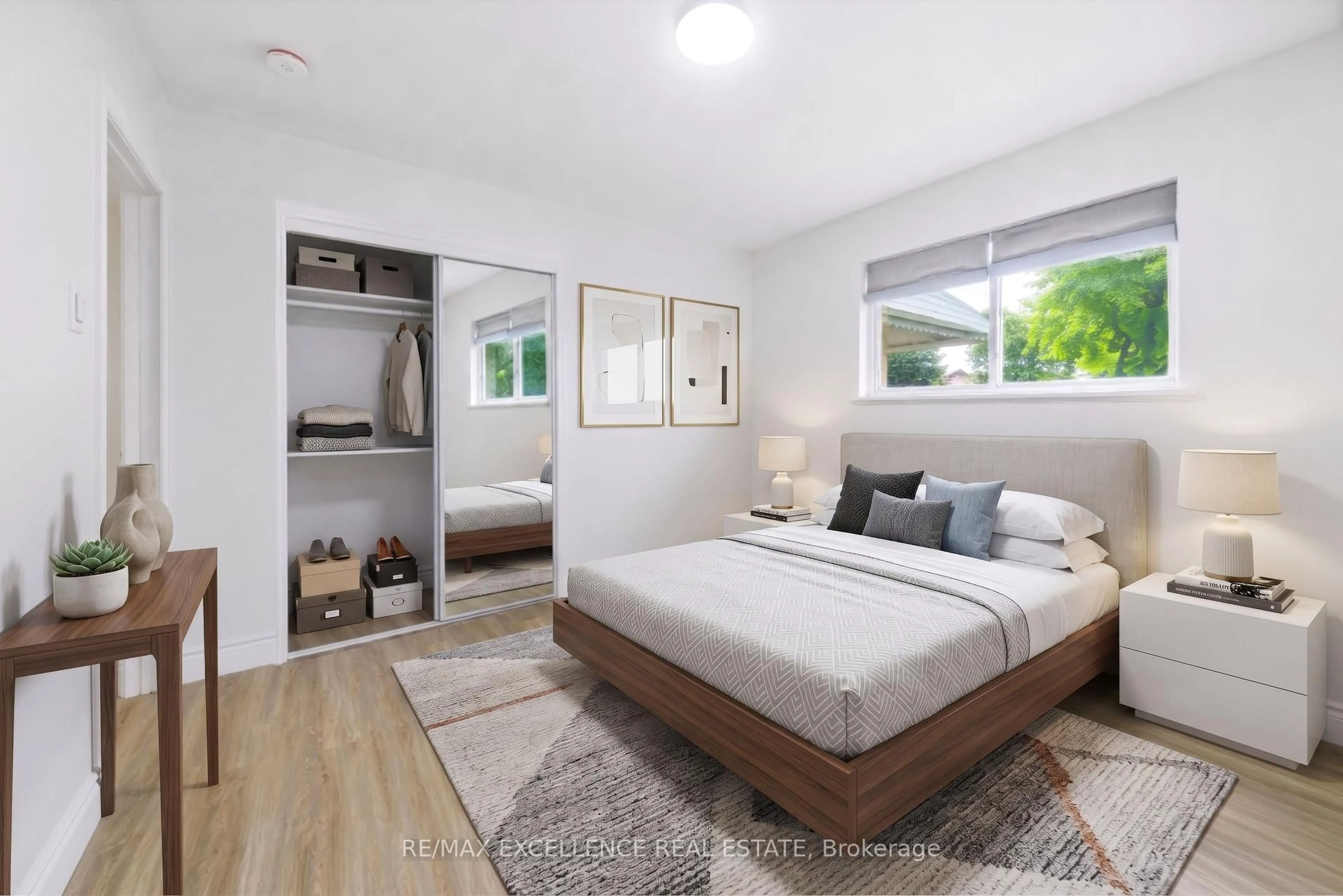 Bedroom with bed, unknown for 1814 Whitehall Dr, London East Ontario N5W 1Z3