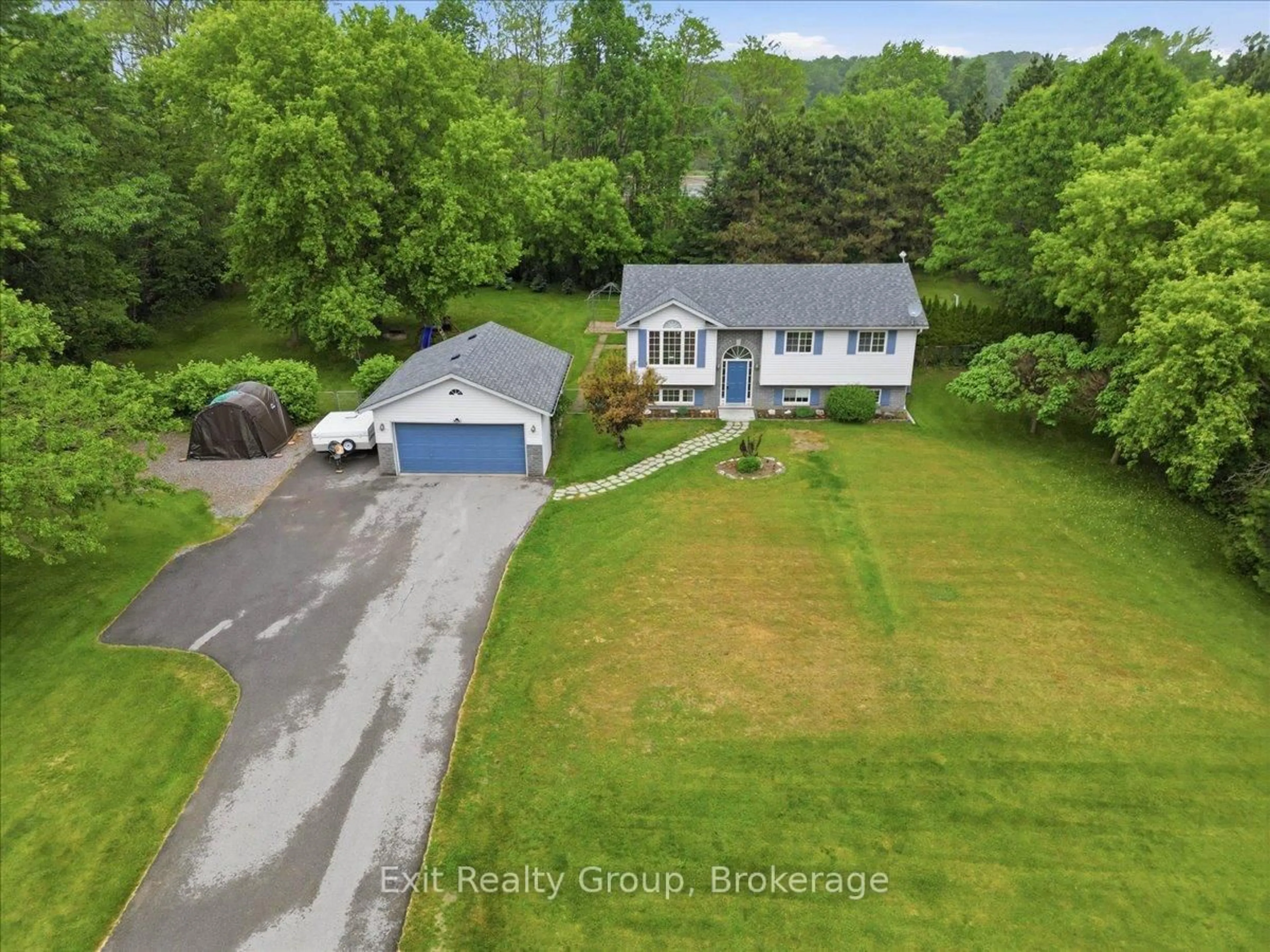 A pic from outside/outdoor area/front of a property/back of a property/a pic from drone, unknown for 15448 Telephone Rd, Brighton Ontario K0K 1H0