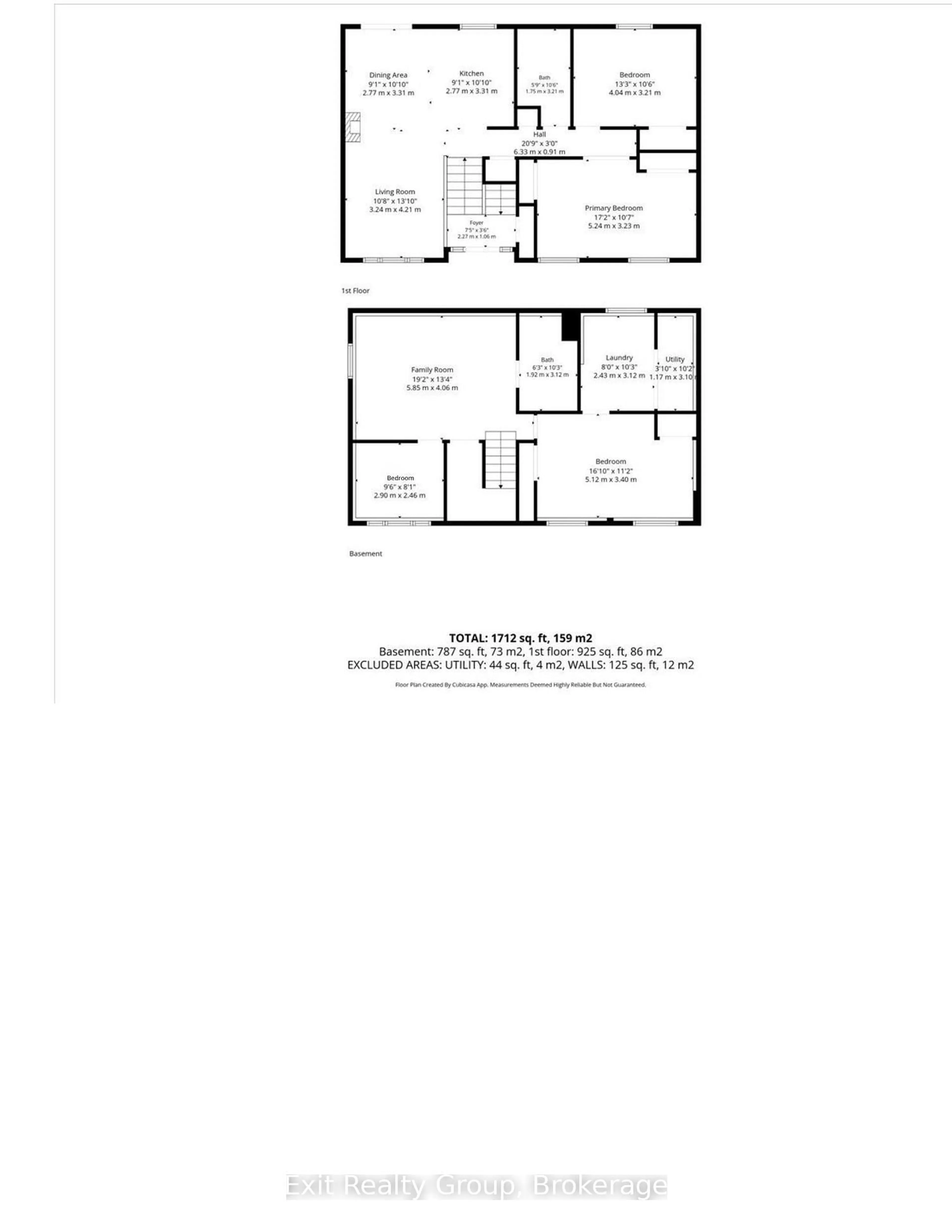 Floor plan for 15448 Telephone Rd, Brighton Ontario K0K 1H0