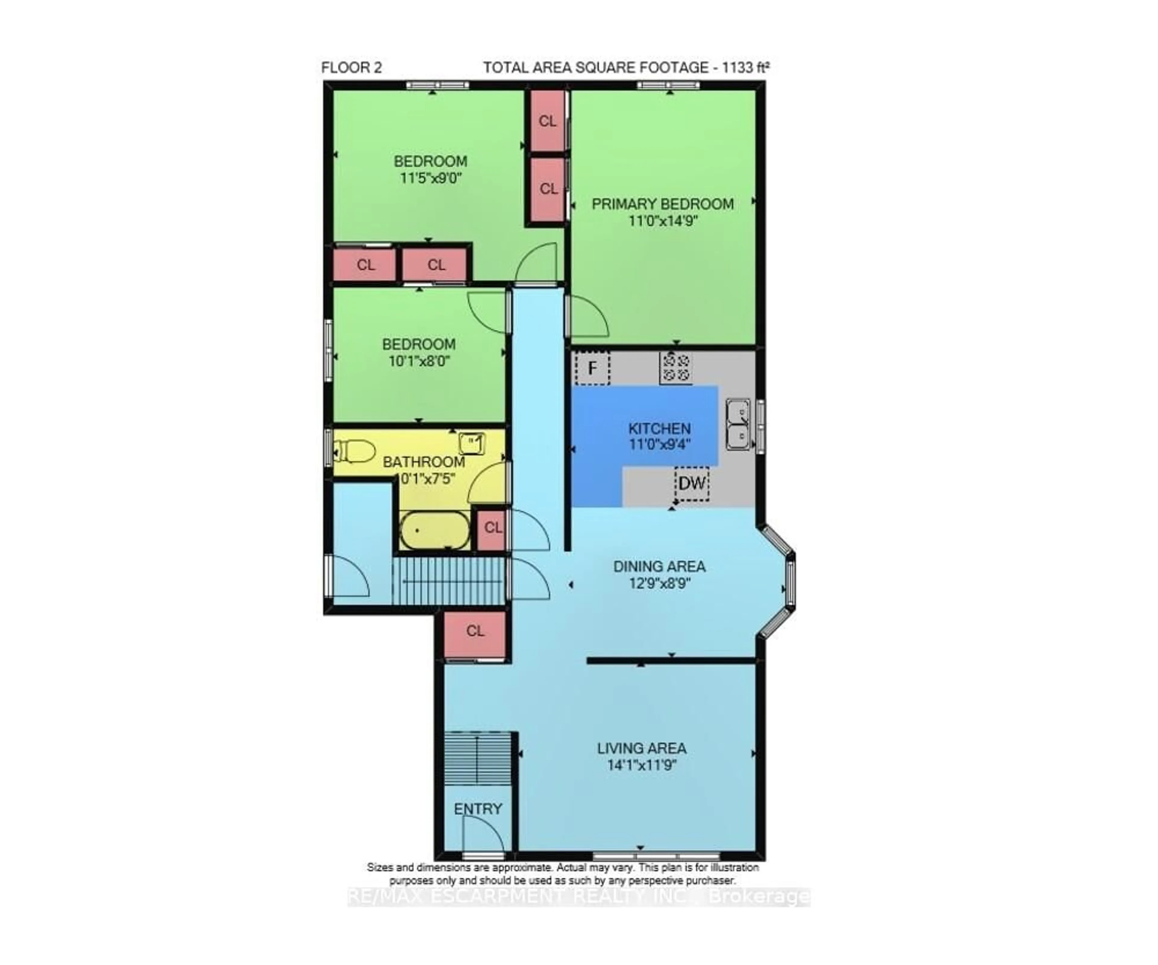 Floor plan for 6444 Armstrong Dr, Niagara Falls Ontario L2H 2M1