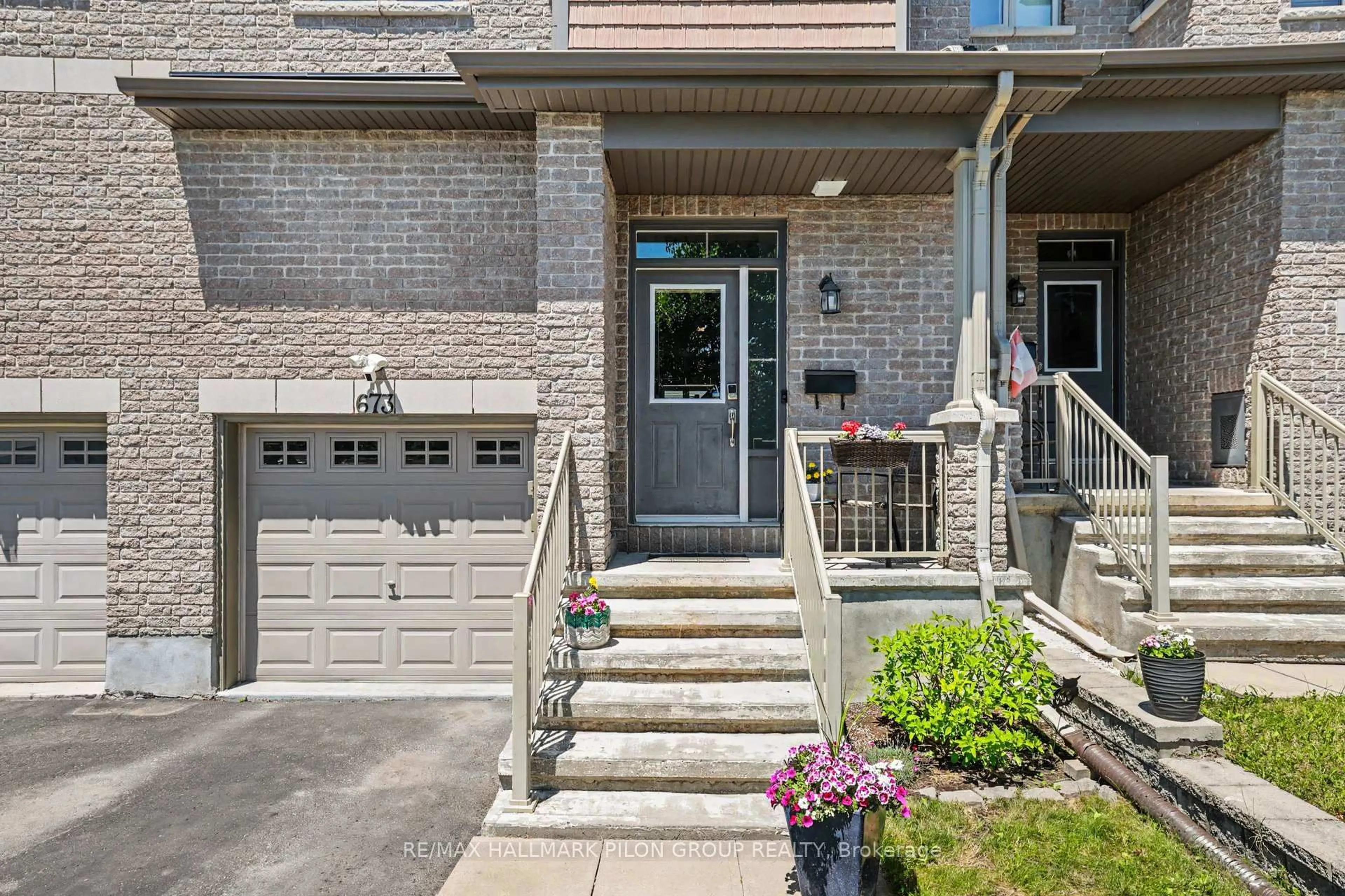 Home with brick exterior material, street for 673 Spring Valley Dr, Orleans Ontario K1W 0C7
