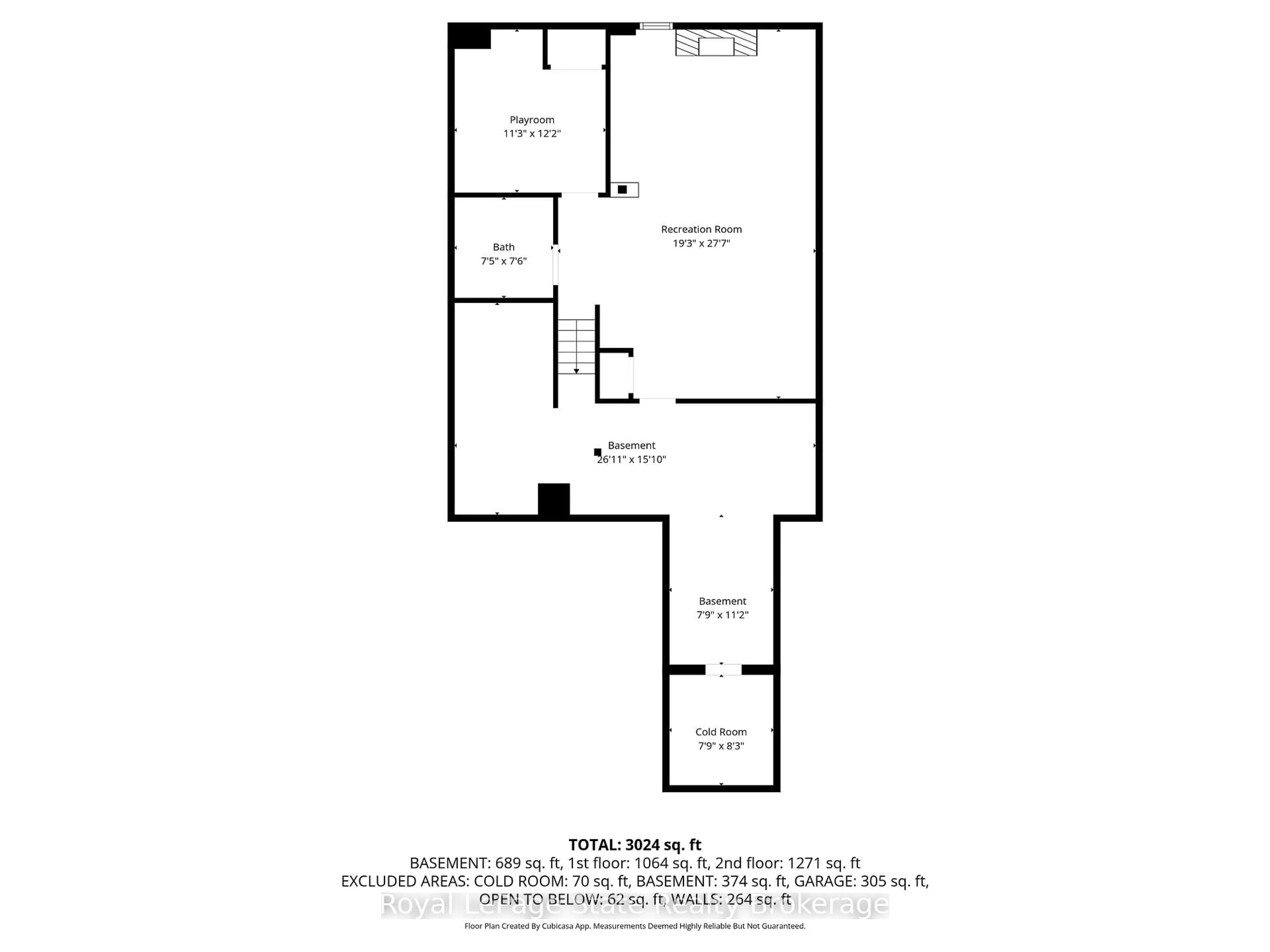Floor plan for 27 Barrett Ave, Brantford Ontario N3S 0B2