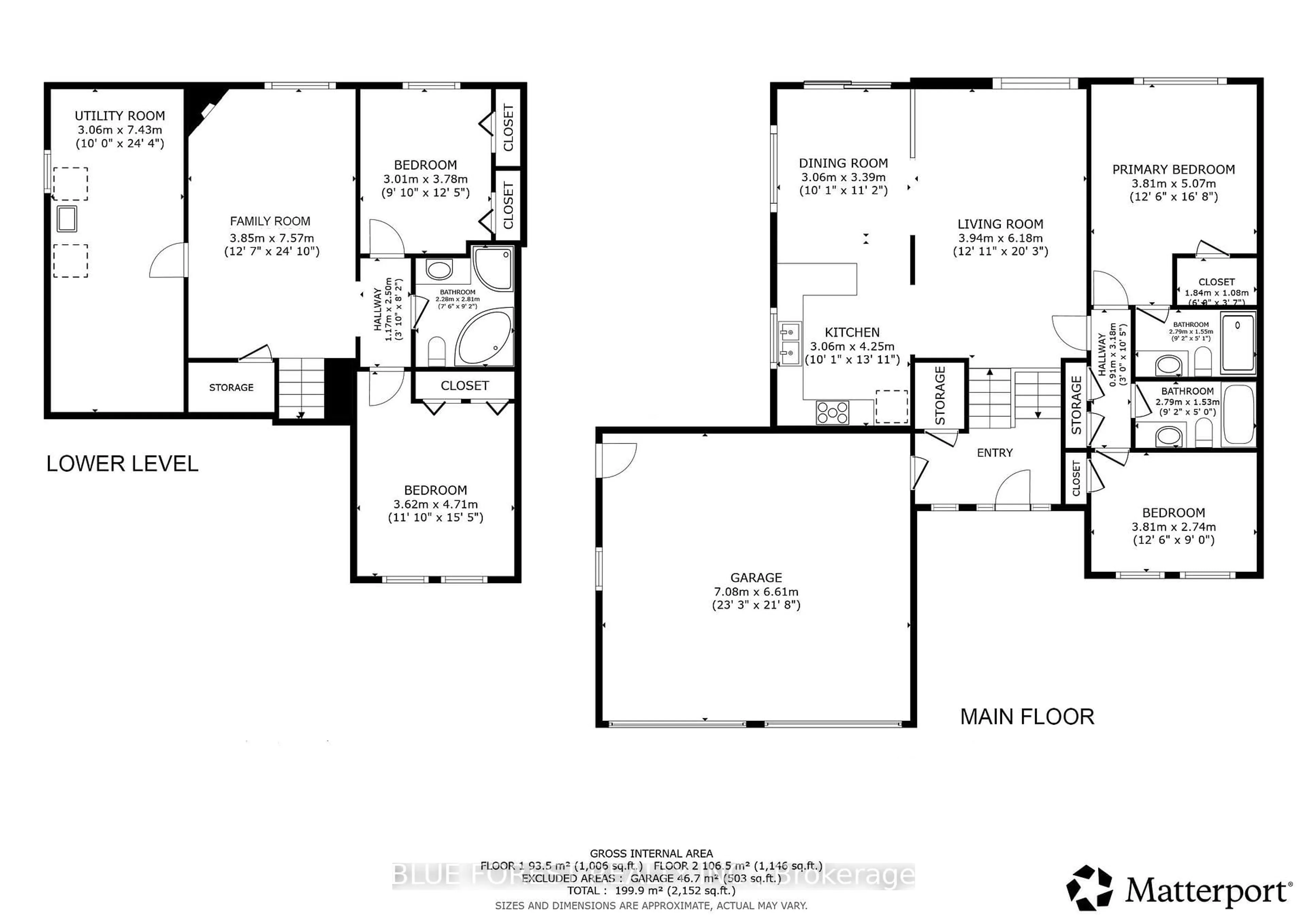Floor plan for 29 Village Gate Cres, Thames Centre Ontario N0L 1G3