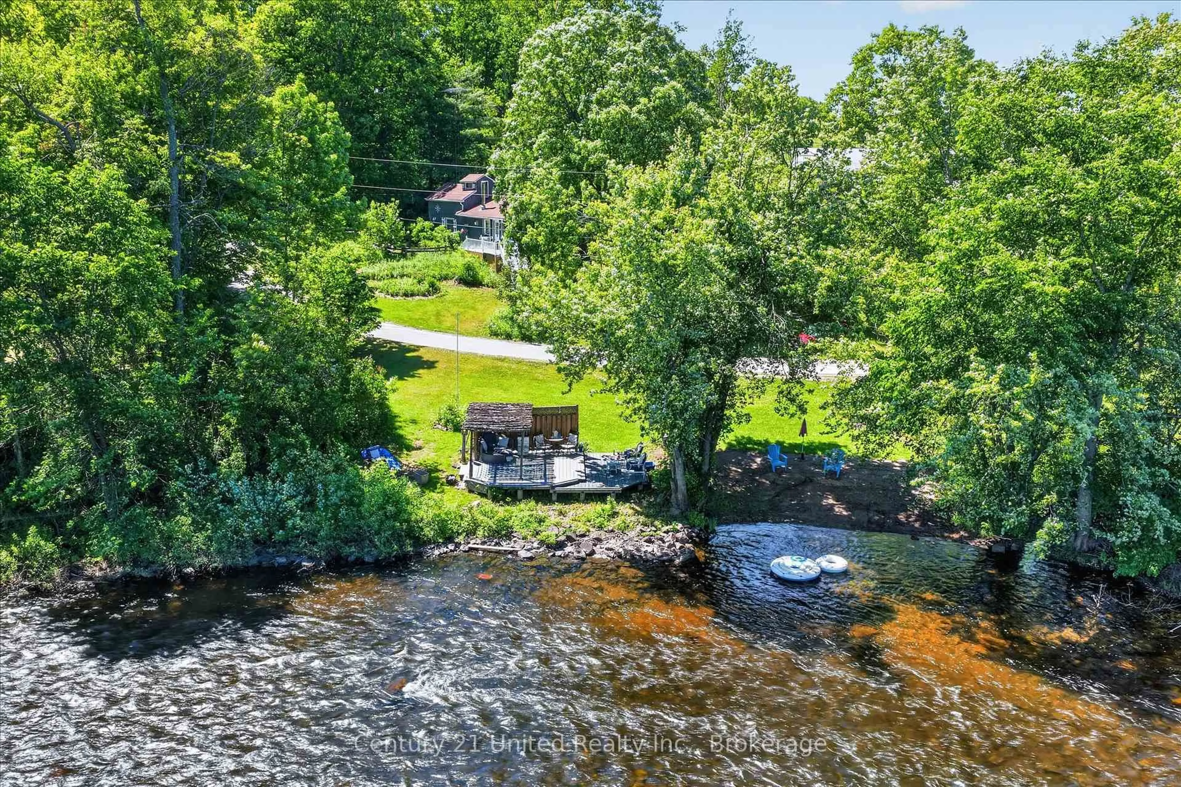 A pic from outside/outdoor area/front of a property/back of a property/a pic from drone, water/lake/river/ocean view for 90 Bowen Rd, Havelock-Belmont-Methuen Ontario K0L 1Z0