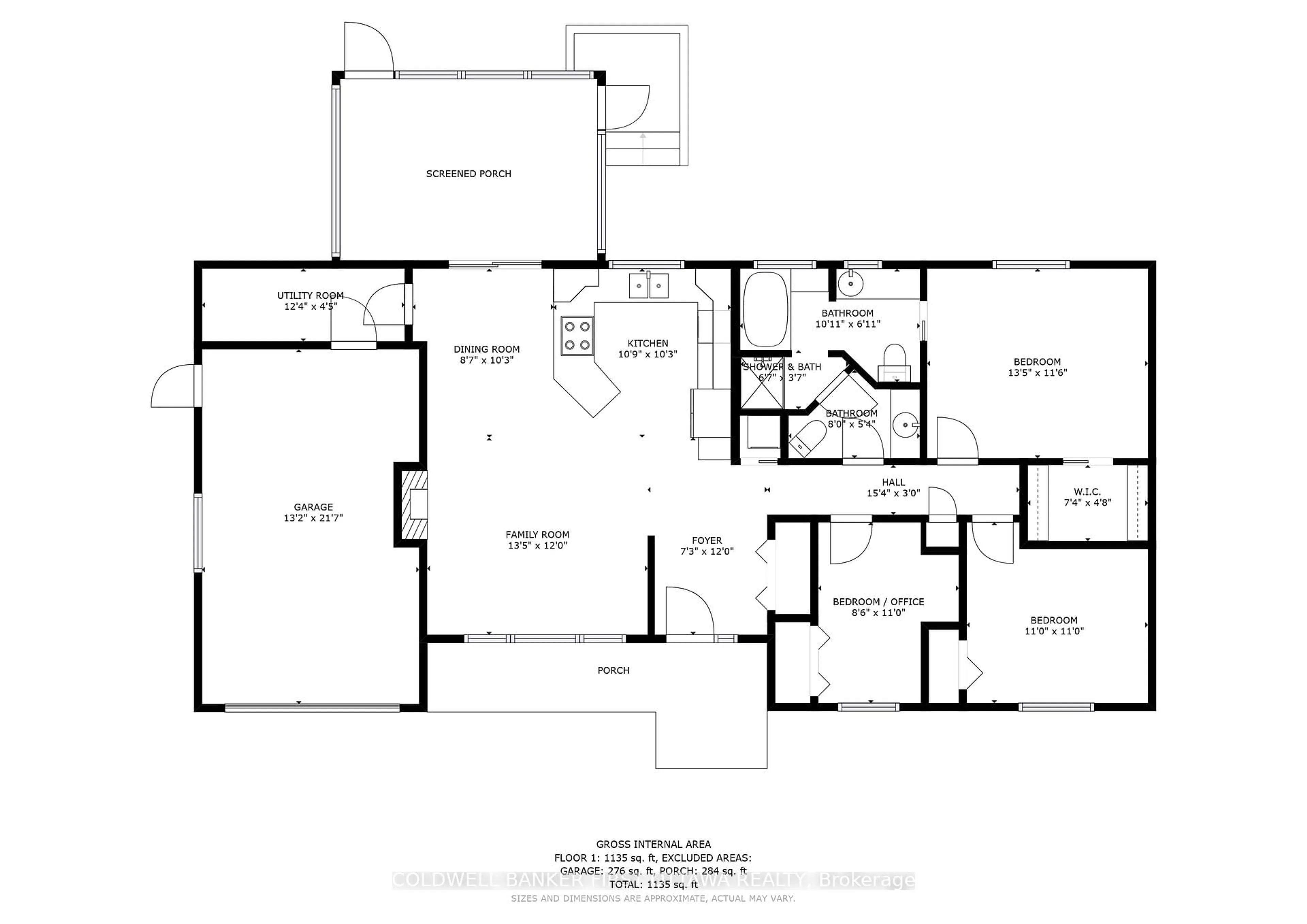 Floor plan for 363 Napoleon St, Carleton Place Ontario K7C 3Y3
