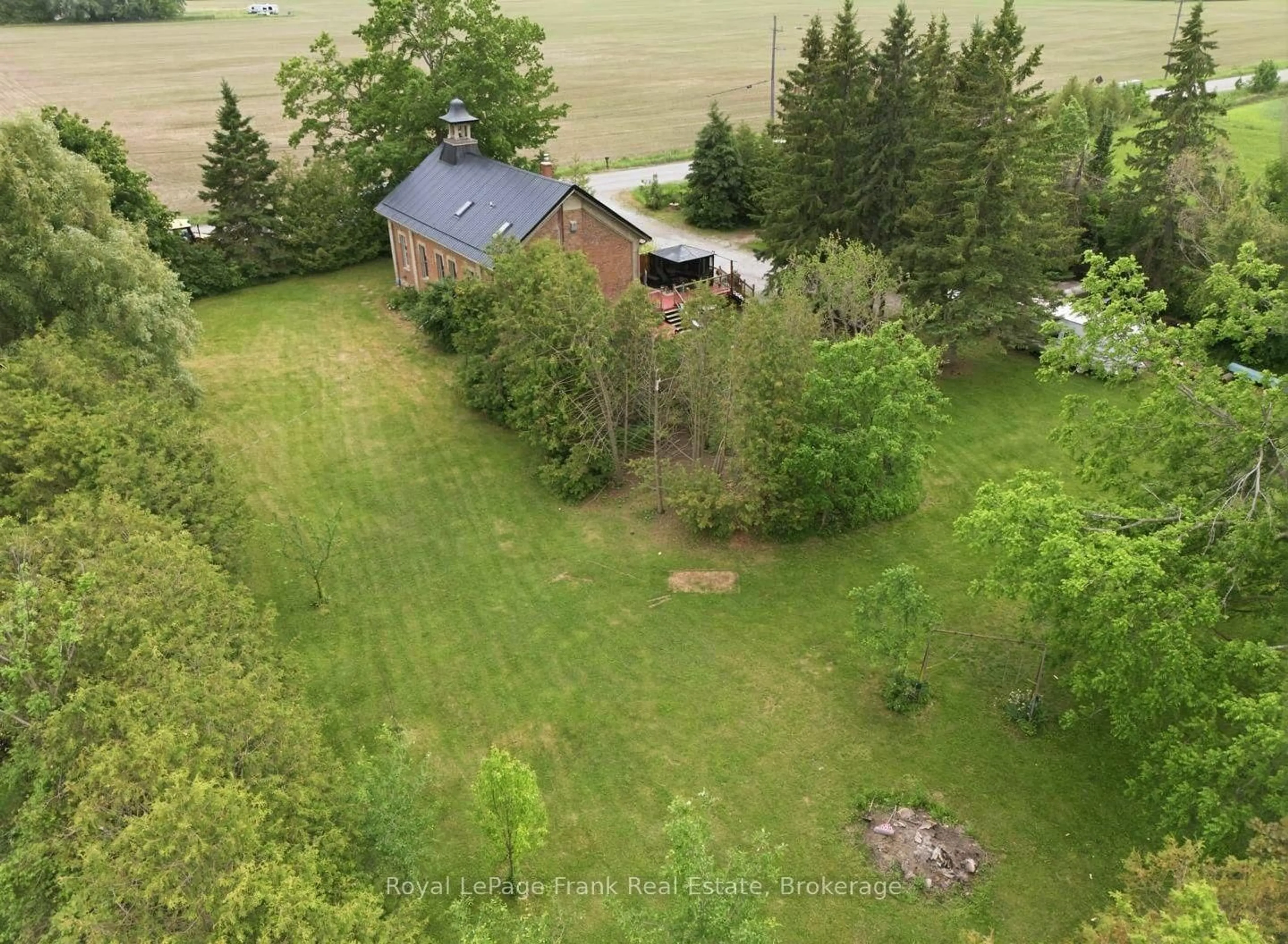 A pic from outside/outdoor area/front of a property/back of a property/a pic from drone, forest/trees view for 1229 The Glen Rd, Kawartha Lakes Ontario K0M 2T0