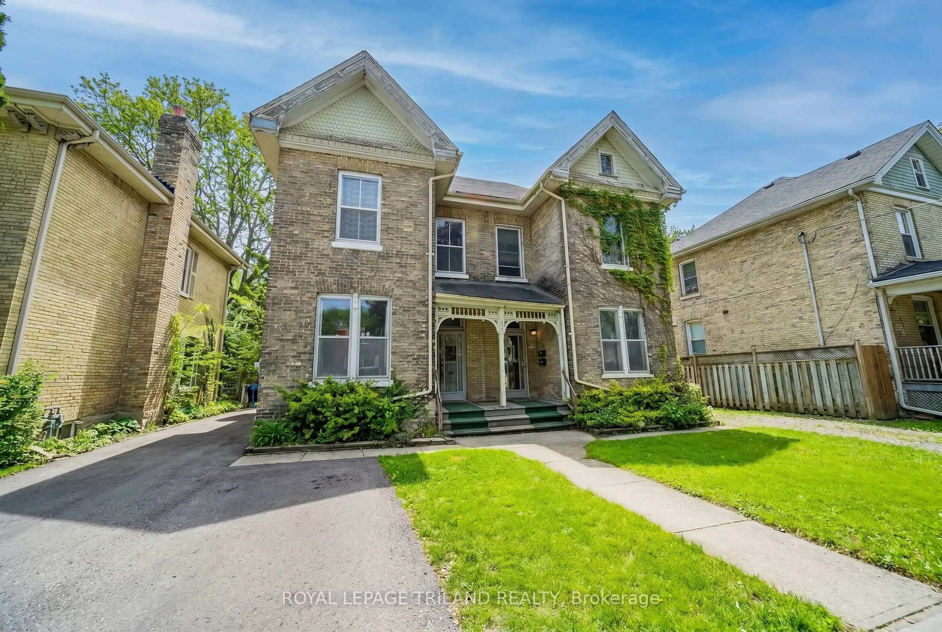 Home with brick exterior material, street for 34/36 Craig St, London South Ontario N6C 1E8