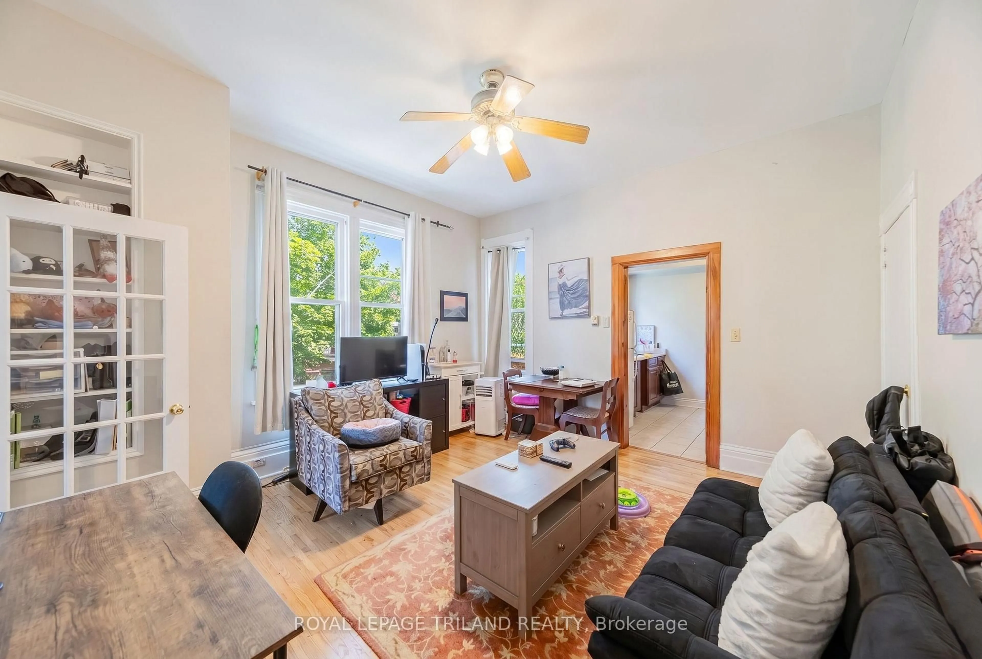 Living room with furniture, unknown for 34/36 Craig St, London South Ontario N6C 1E8
