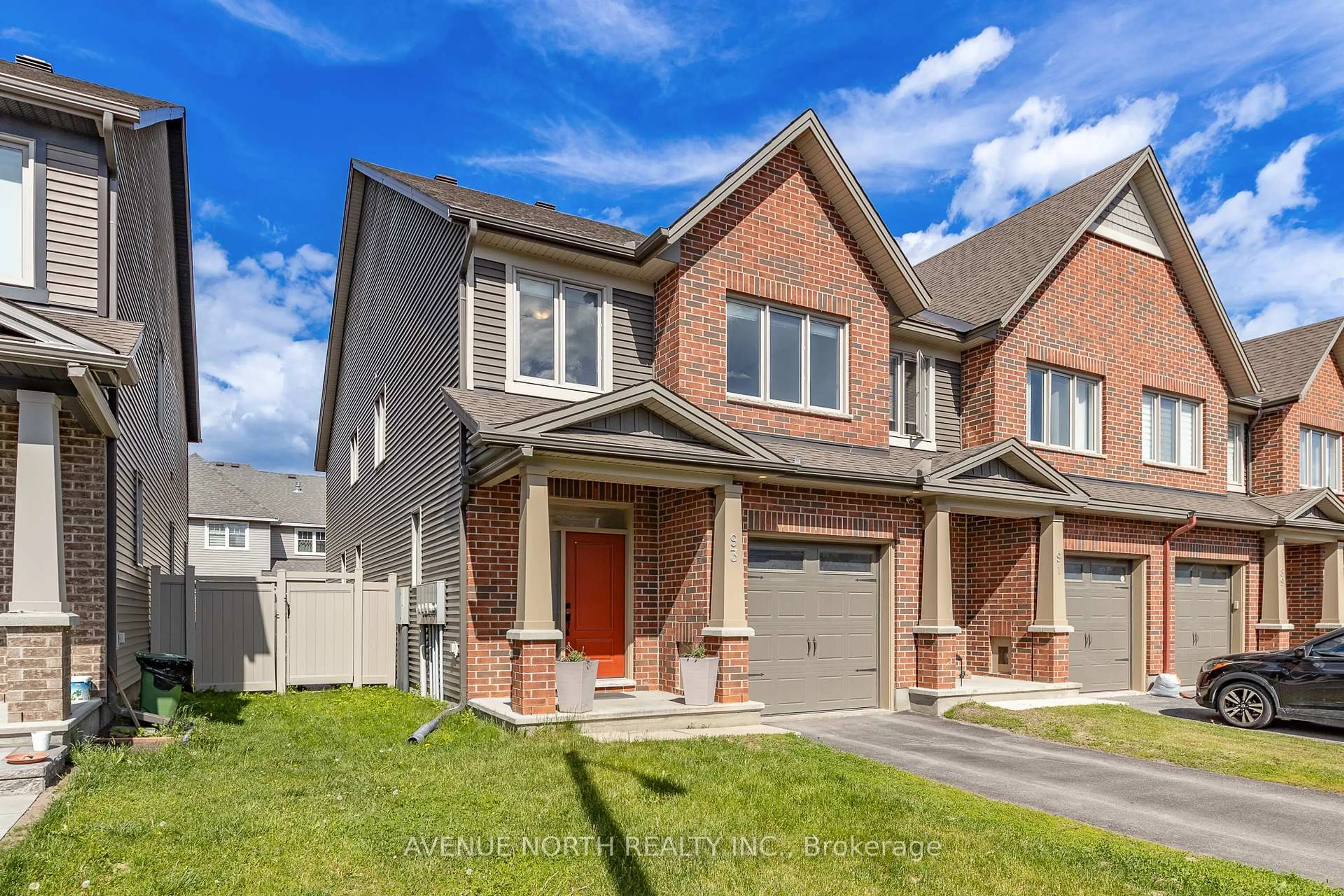 Home with brick exterior material, street for 93 Nepeta Cres, Ottawa Ontario K1T 0S6