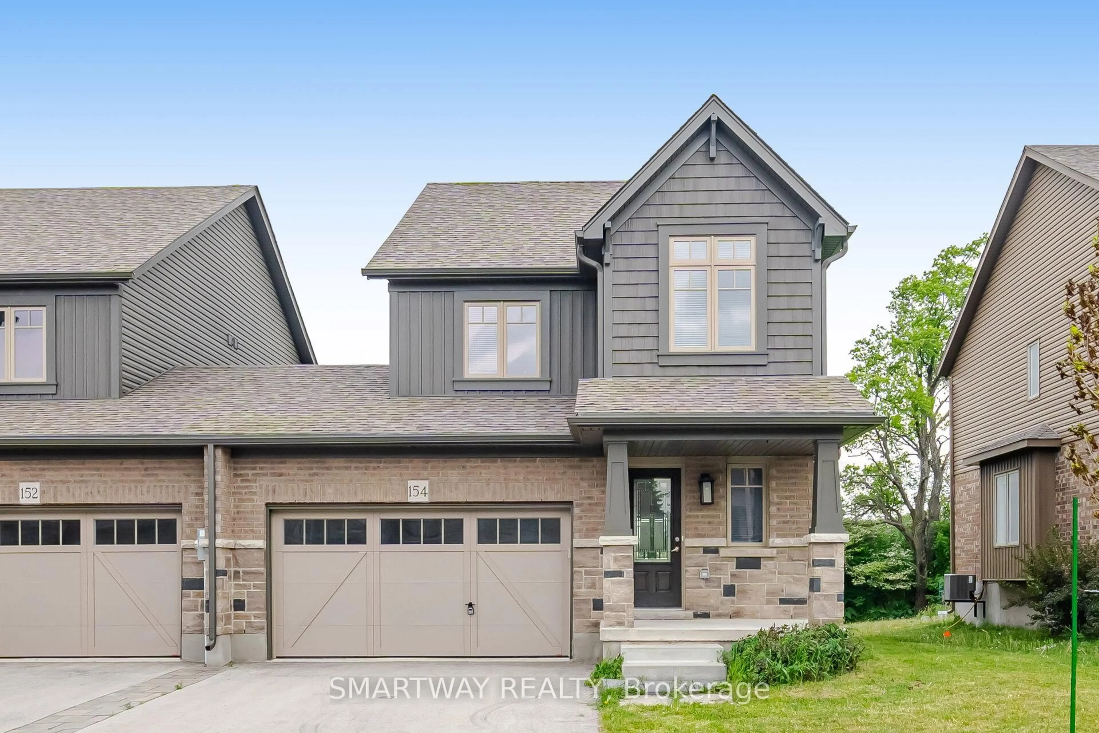 Home with brick exterior material, street for 154 Stonebrook Way, Grey Highlands Ontario N0C 1H0