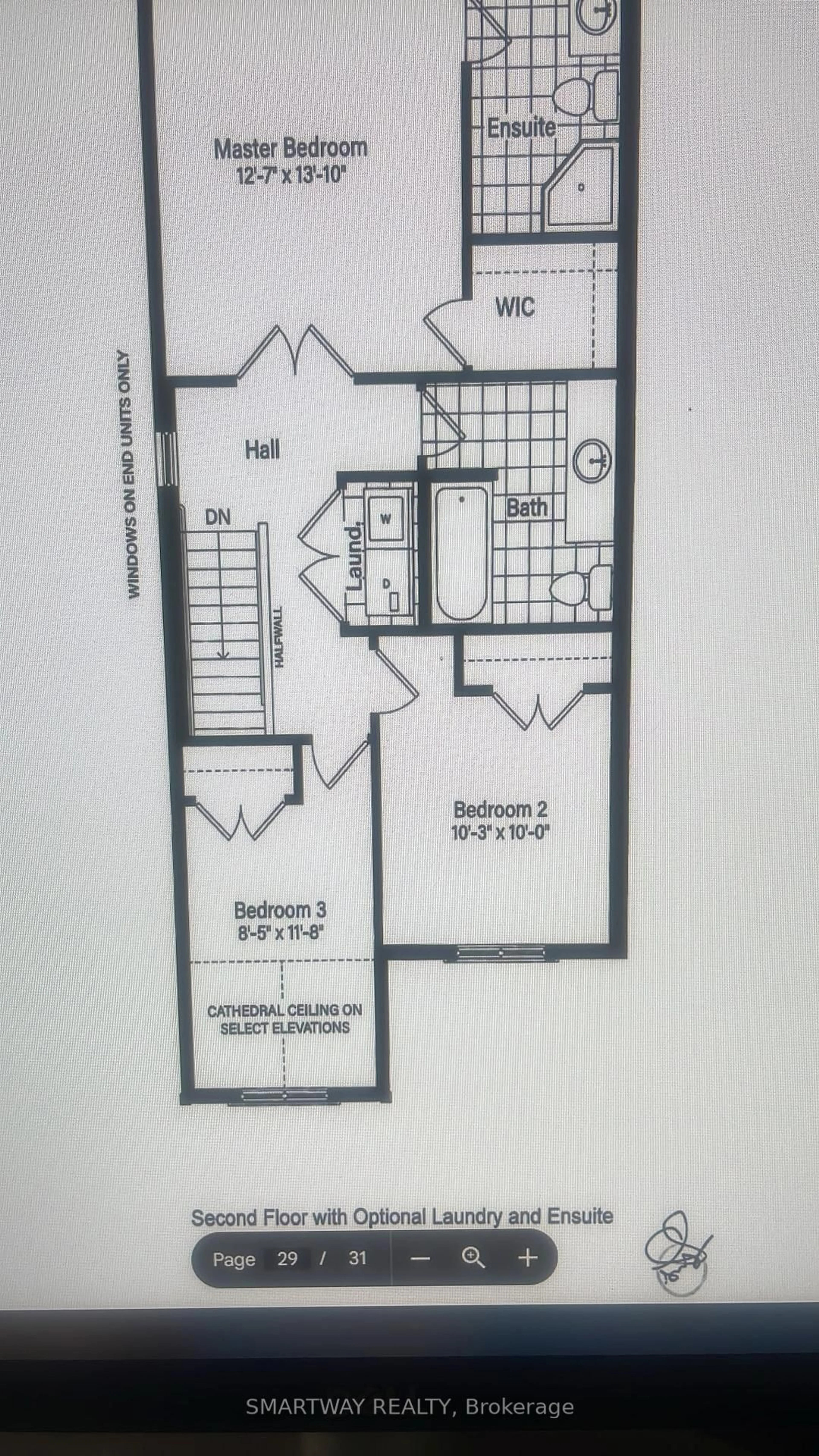 Floor plan for 154 Stonebrook Way, Grey Highlands Ontario N0C 1H0