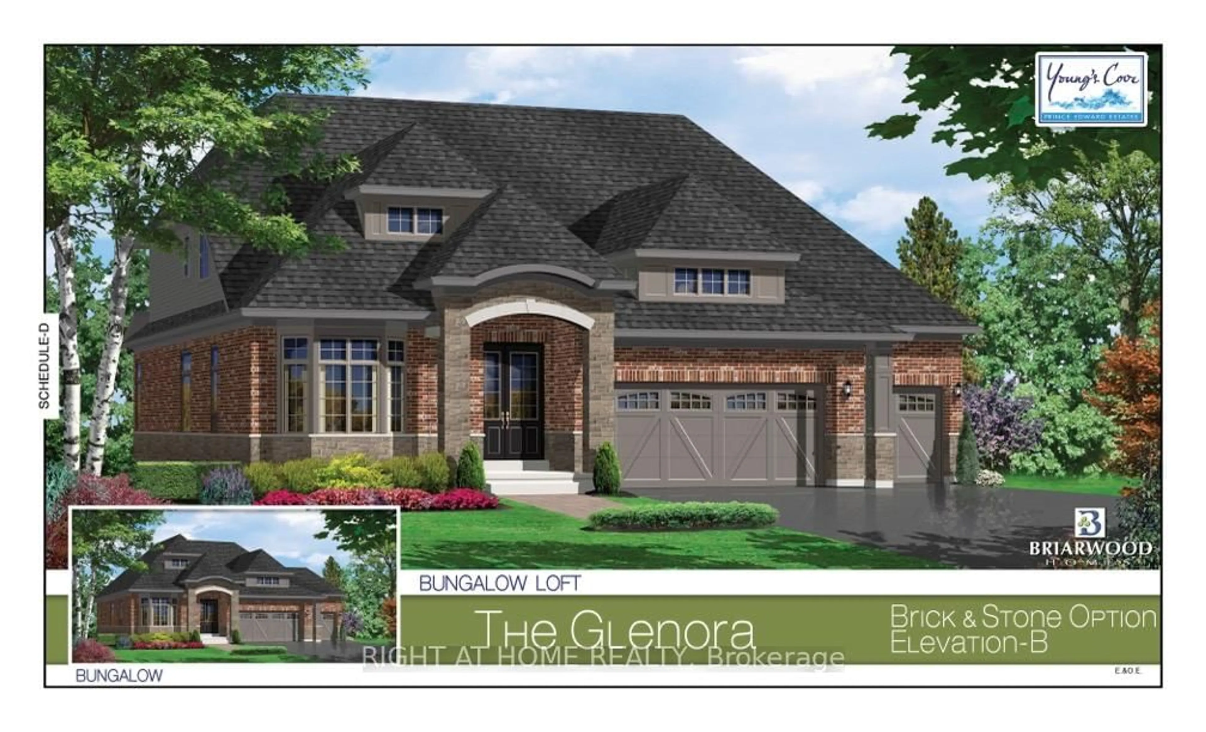 Home with brick exterior material, unknown for 37 East Vista Terr, Quinte West Ontario K0K 1L0