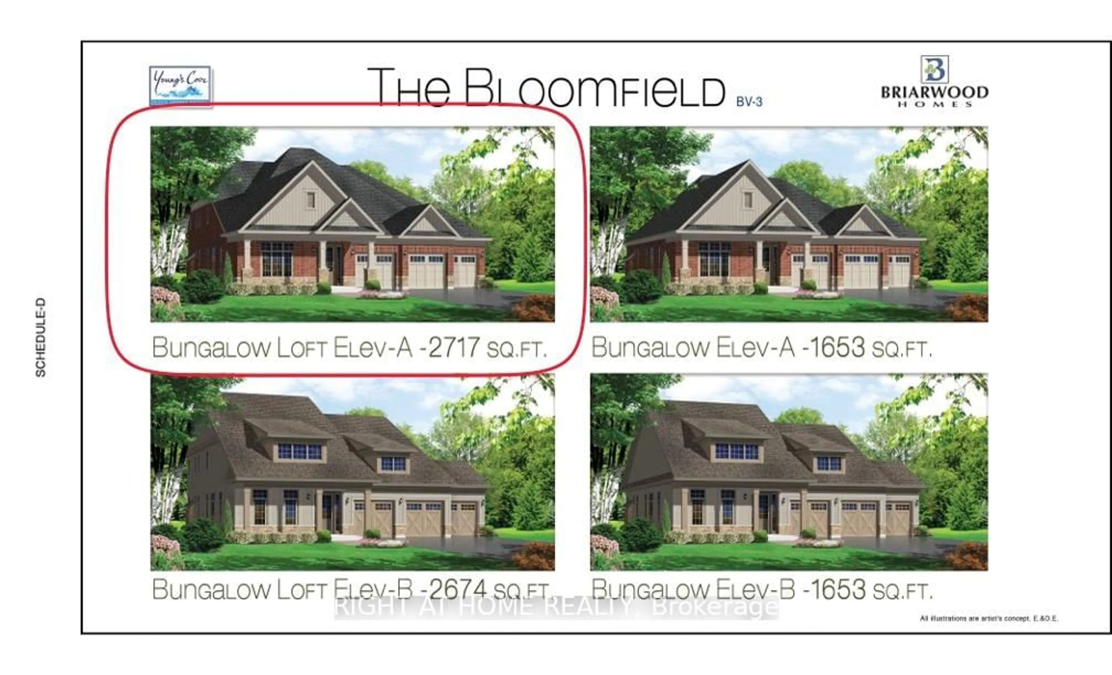 Home with brick exterior material, building for 21 East Vista Terr, Quinte West Ontario K0K 1L0