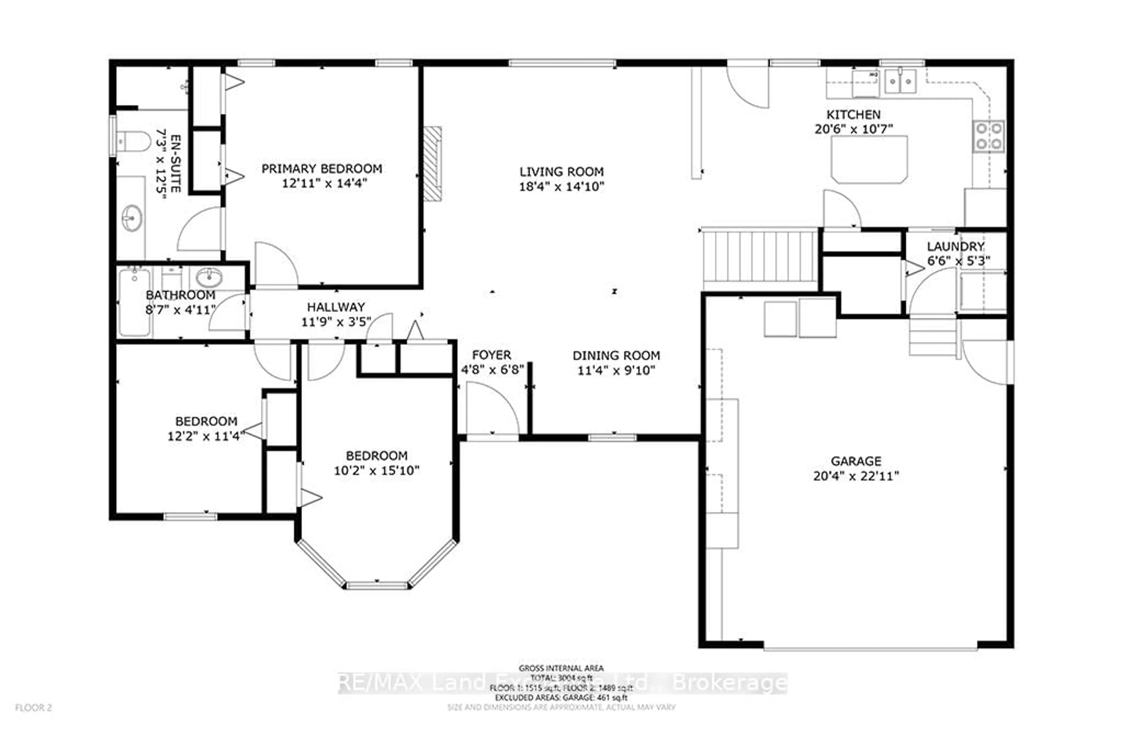 Floor plan for 785 Woodland Dr, Saugeen Shores Ontario N0H 2C4