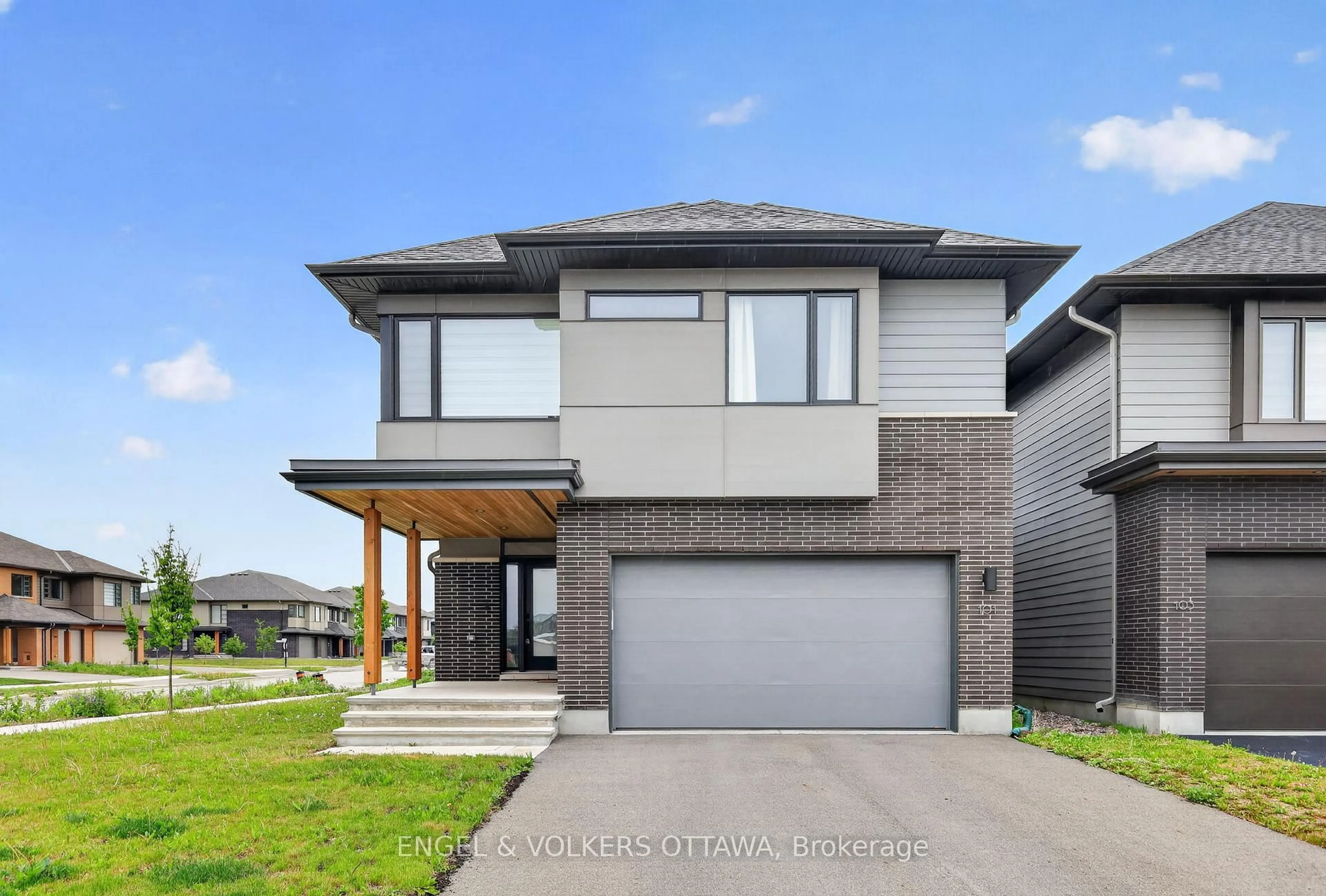 Home with brick exterior material, street for 101 Orchestra Way, Ottawa Ontario K4M 0R6