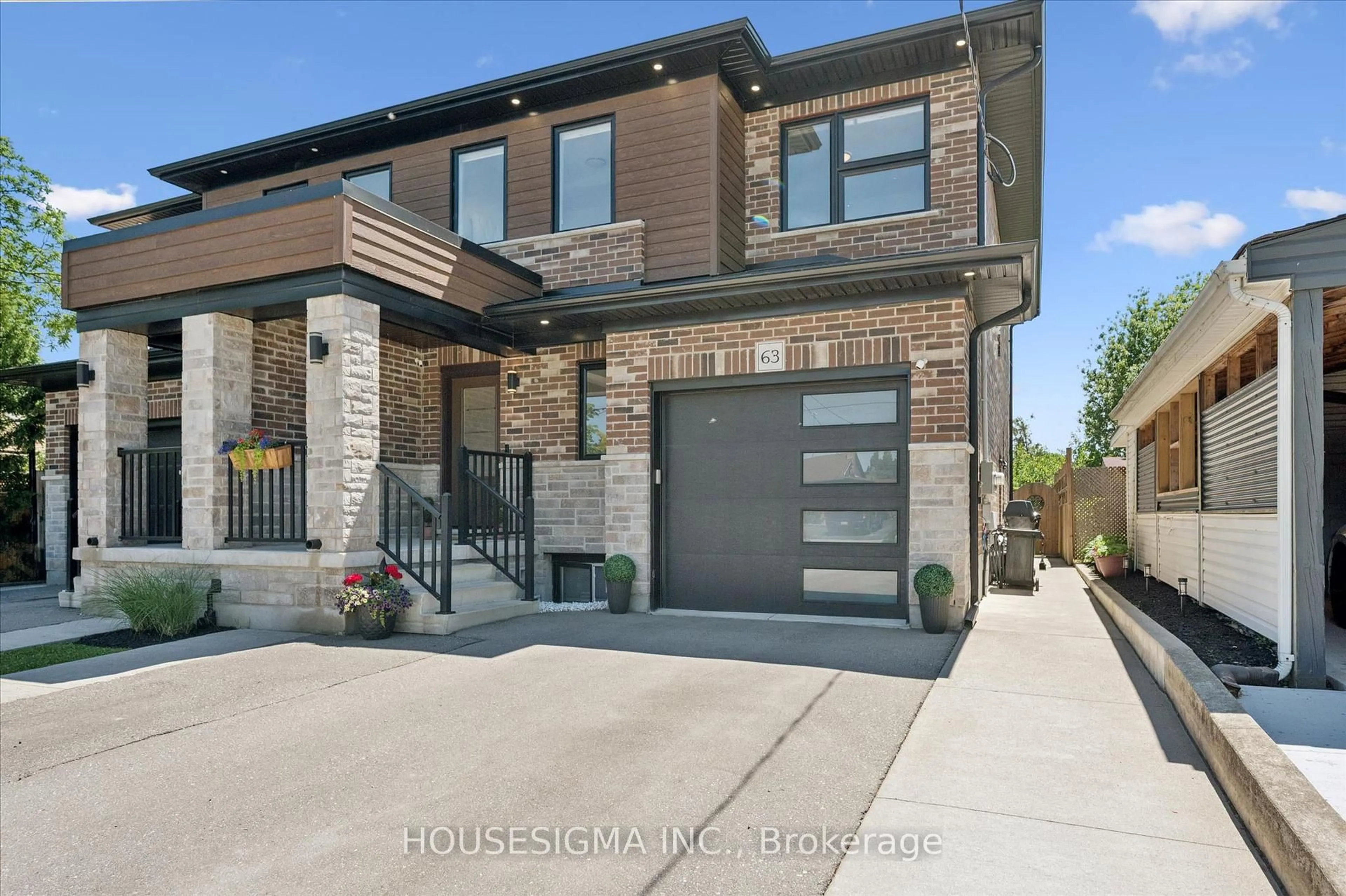 Home with brick exterior material, street for 63 Plymouth Rd, Kitchener Ontario N2G 3G7