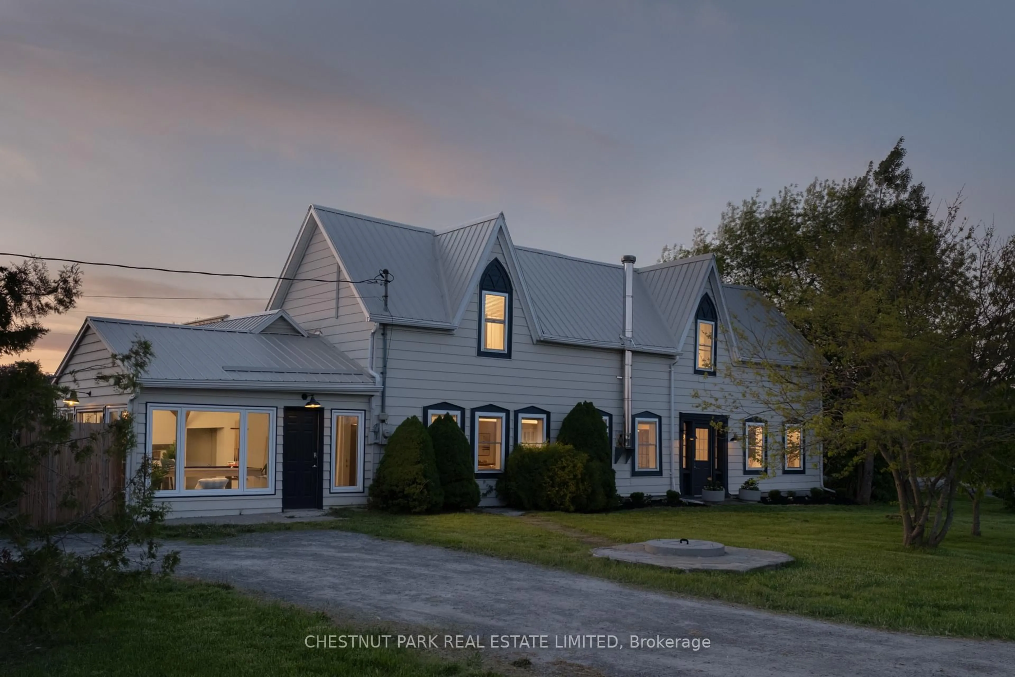 A pic from outside/outdoor area/front of a property/back of a property/a pic from drone, street for 1334 Kelly Rd, Prince Edward County Ontario K0K 1P0