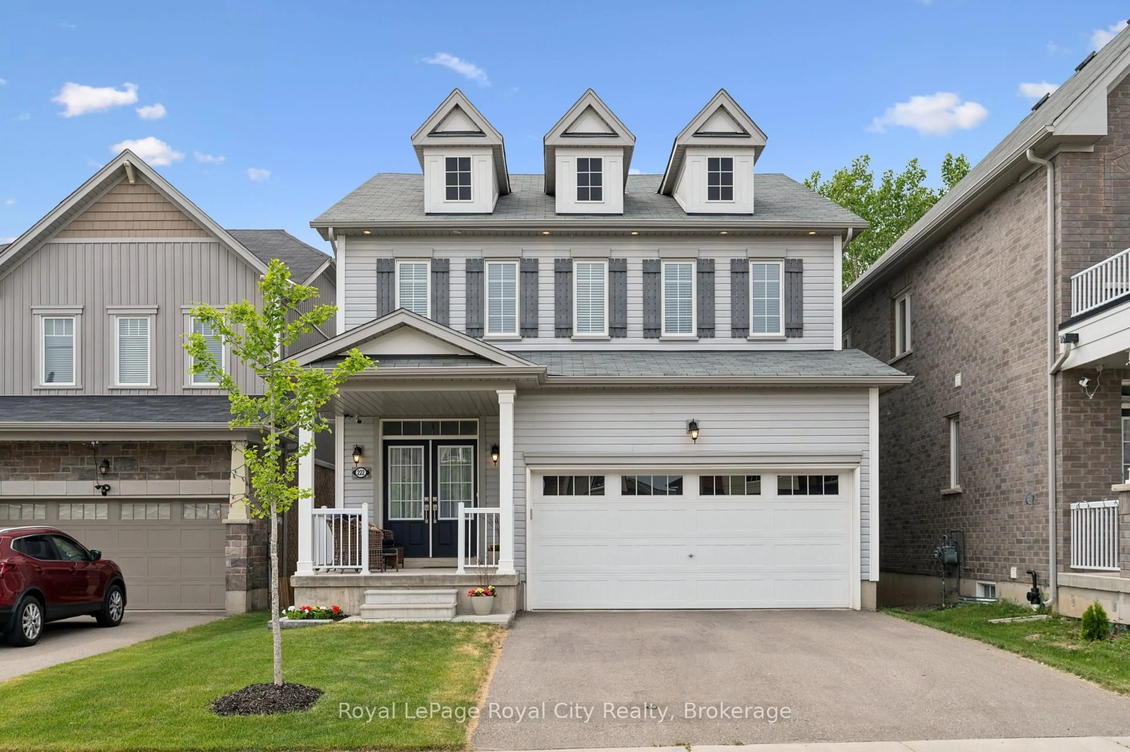Home with vinyl exterior material, street for 222 Dolman St, Woolwich Ontario N0B 1M0